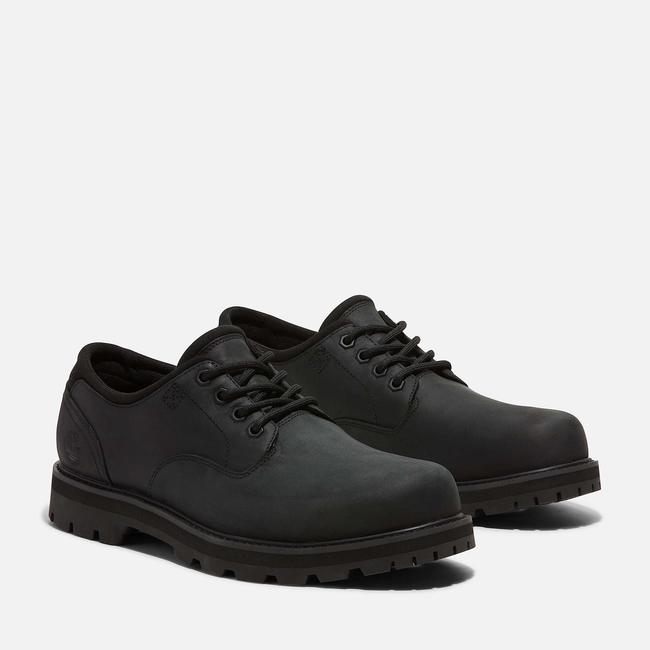 Zapatos para Hombre Britton Road Waterproof con agujetas TBL Piel de Grano Entero Negro ALT4