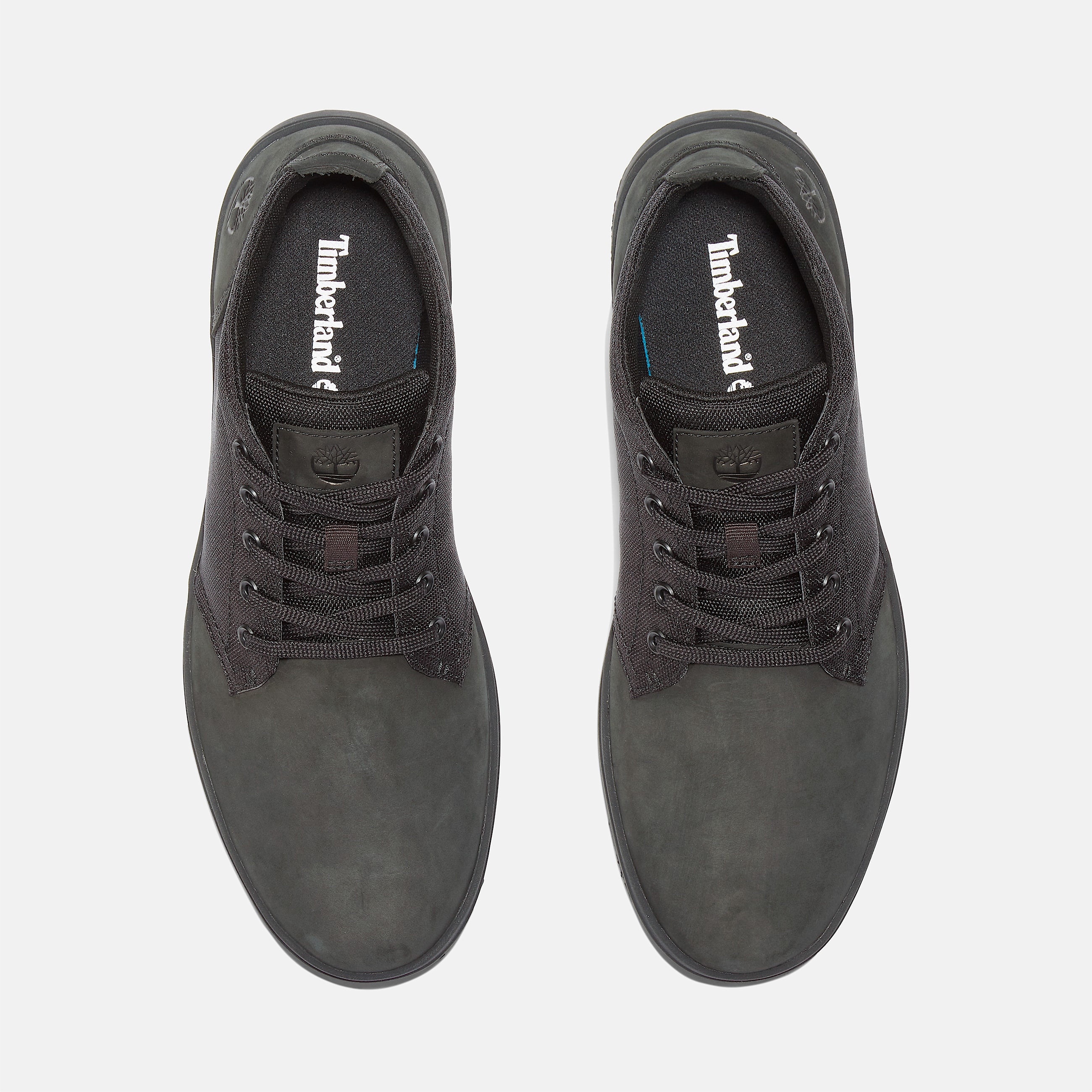 Mens Davis Square Sneaker TBL Black Nubuck ALT2
