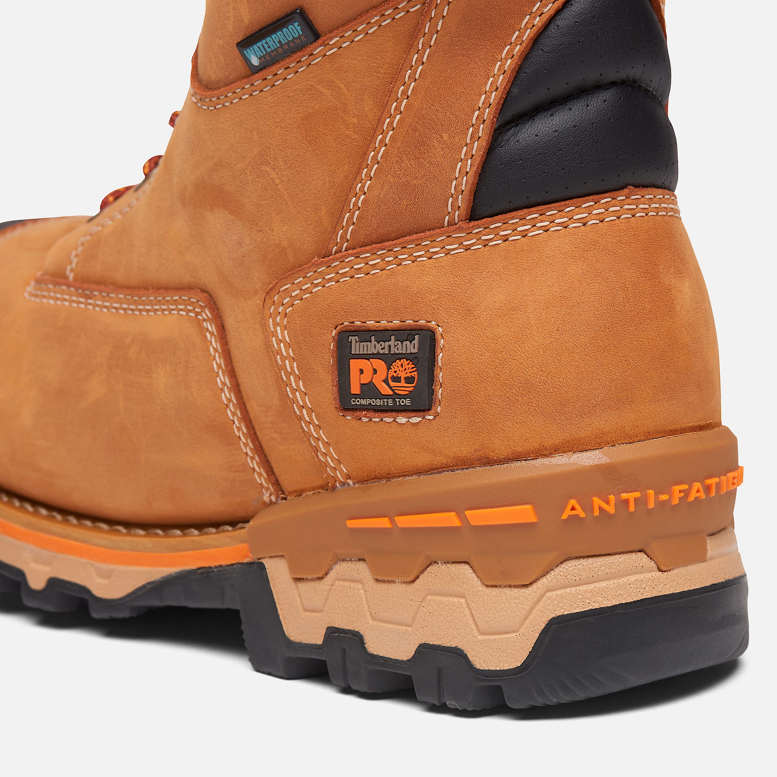 Mens Boondock 8 Composite Toe Waterproof Insulated Work Boot TBL Wheat ALT7