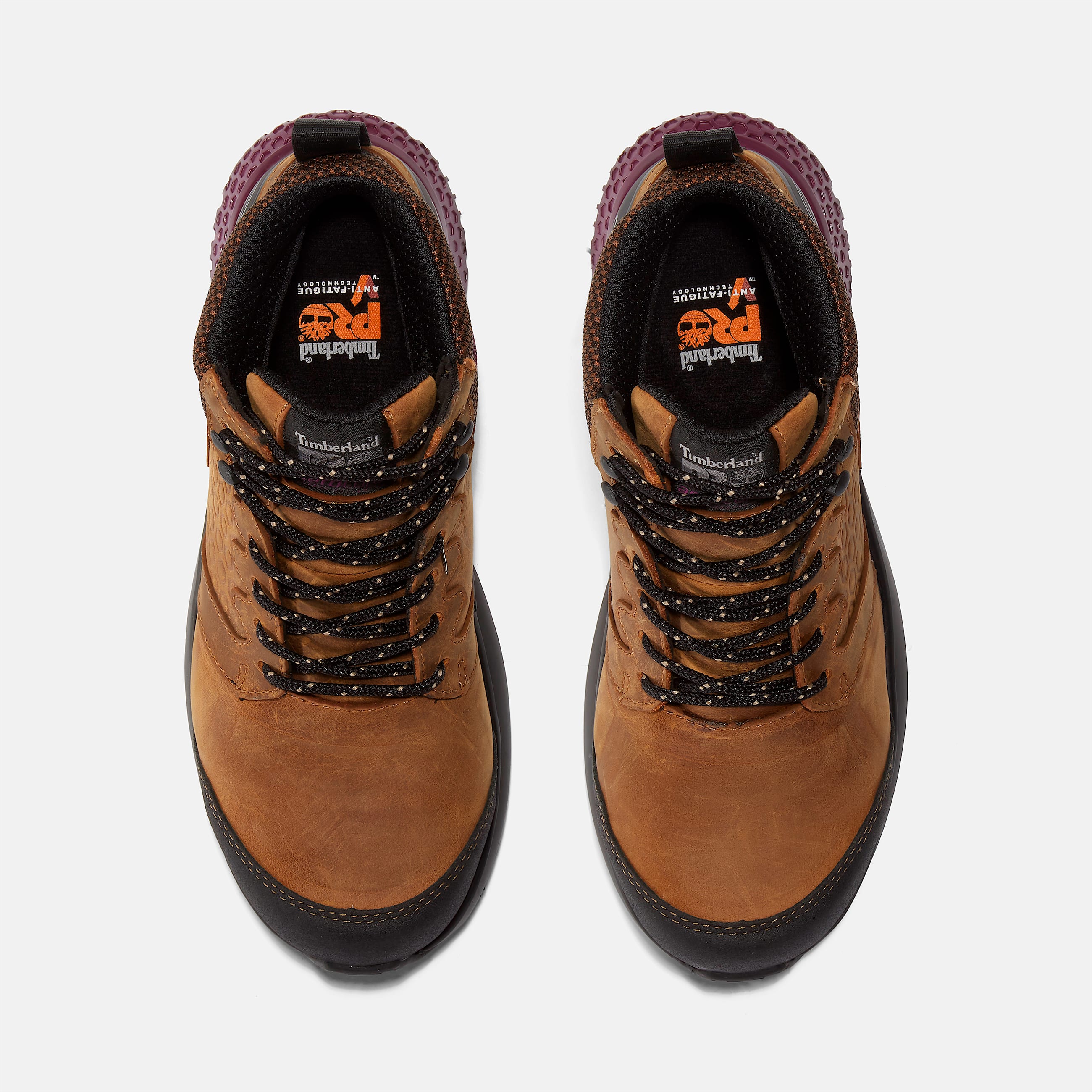 Sneakers de trabajo Reaxion Composite Toe Waterproof para mujer TBL Marrnmorado ALT2