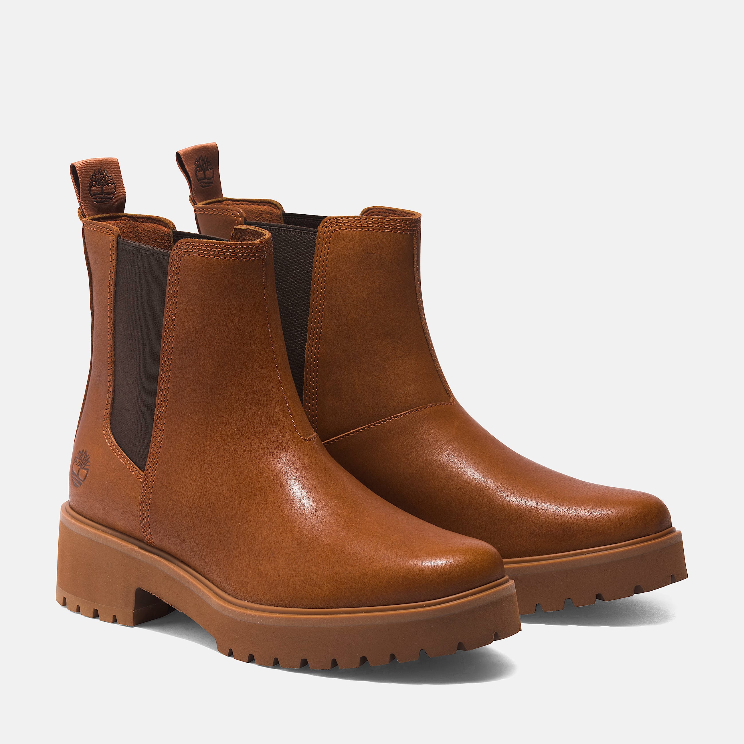 Bottine cambre Carnaby Cool pour femmes TBL Cuir pleine fleur rouille ALT4