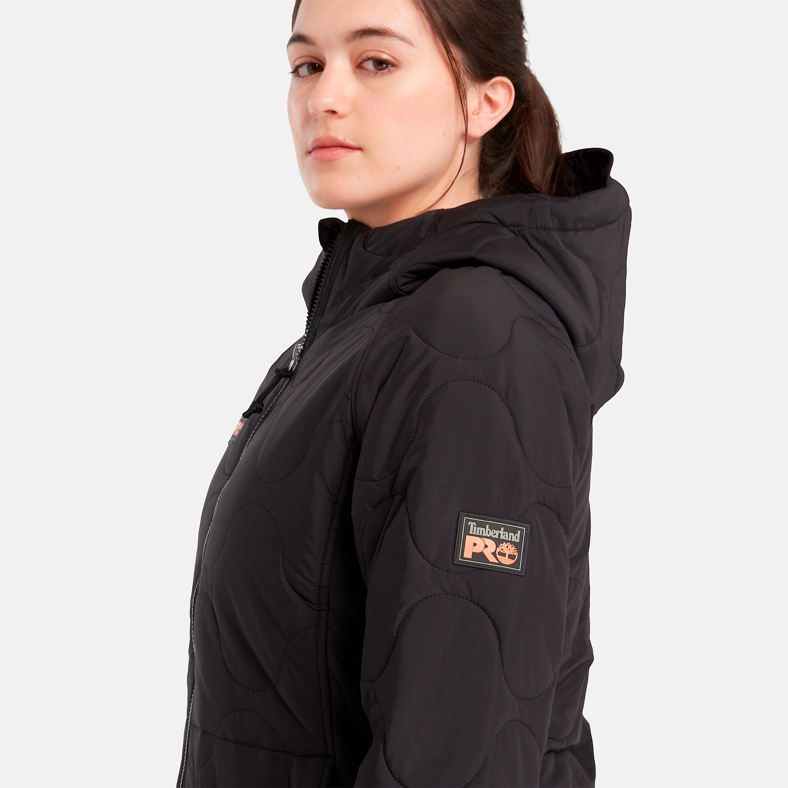 Womens Timberland PRO Hypercore Insulated Jacket TBL Black ALT4