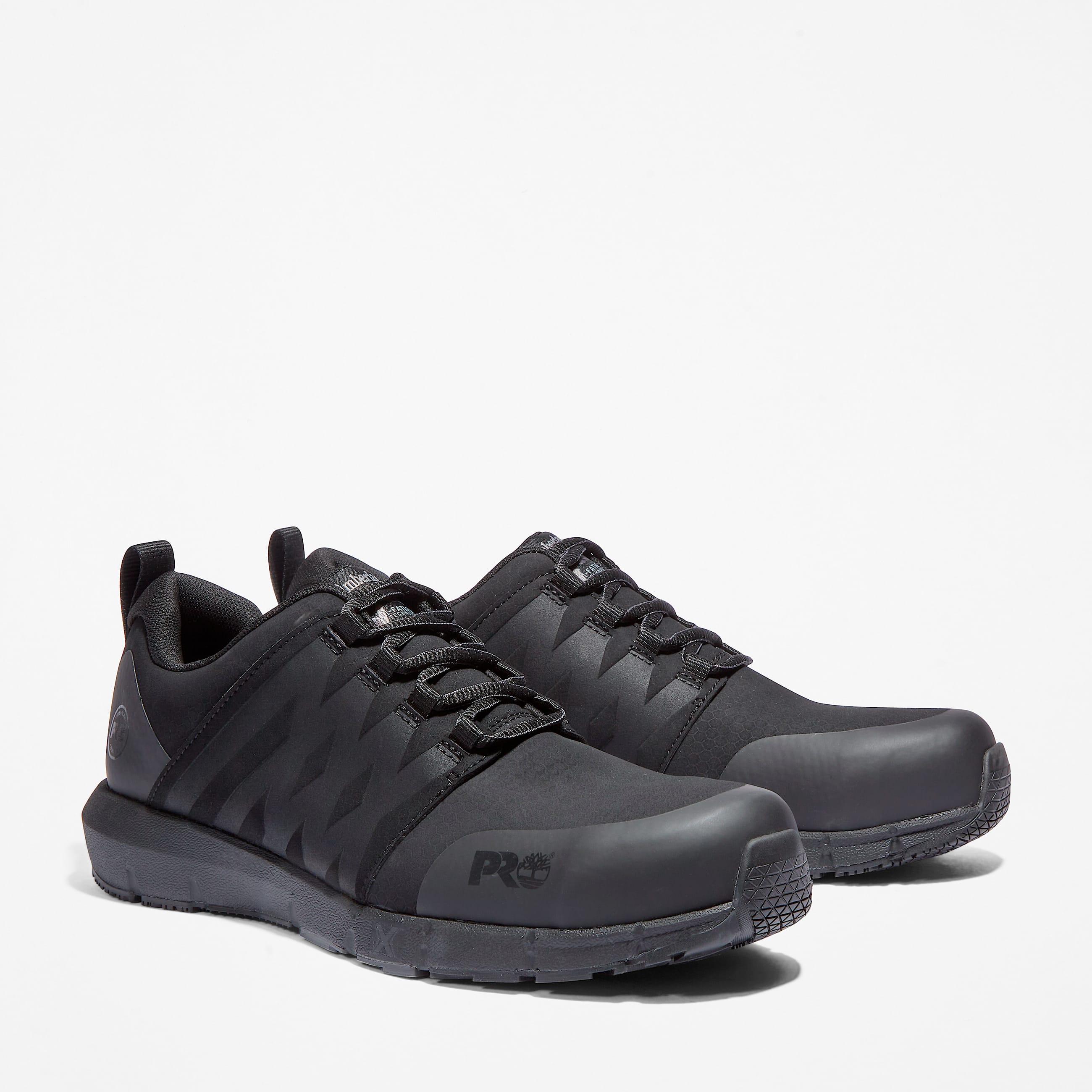 Mens Radius Composite Toe Work Sneaker TBL Black ALT4