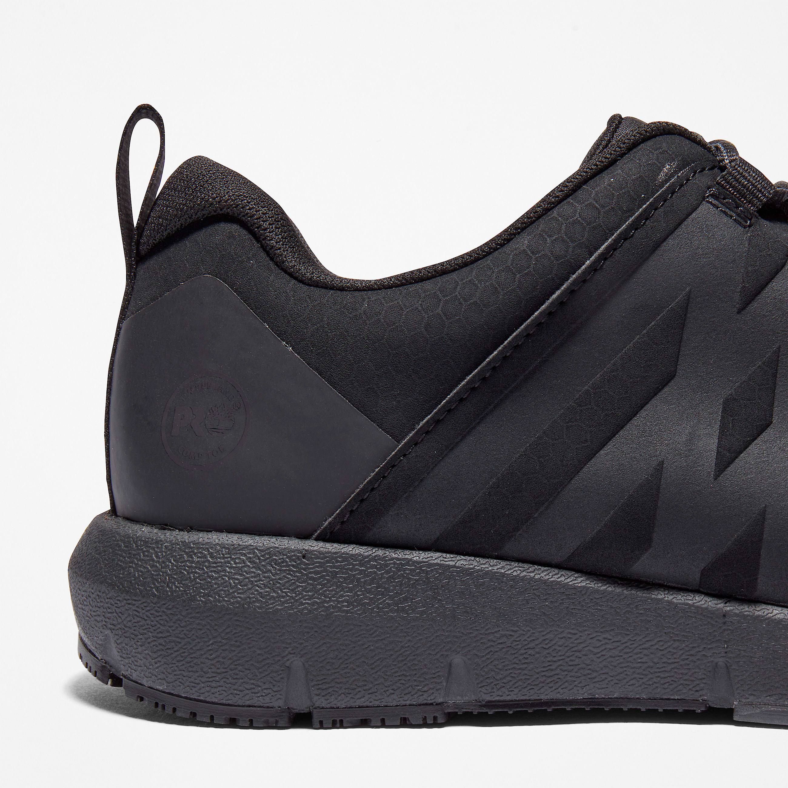 Mens Radius Composite Toe Work Sneaker TBL Black ALT7
