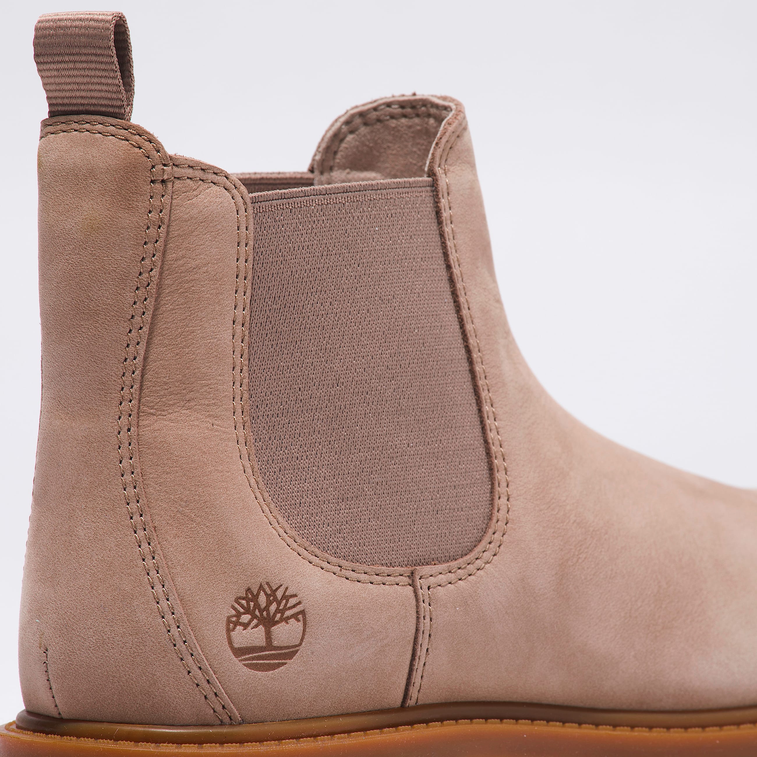 Womens Linden Woods Chelsea Boot TBL Taupe Nubuck ALT7
