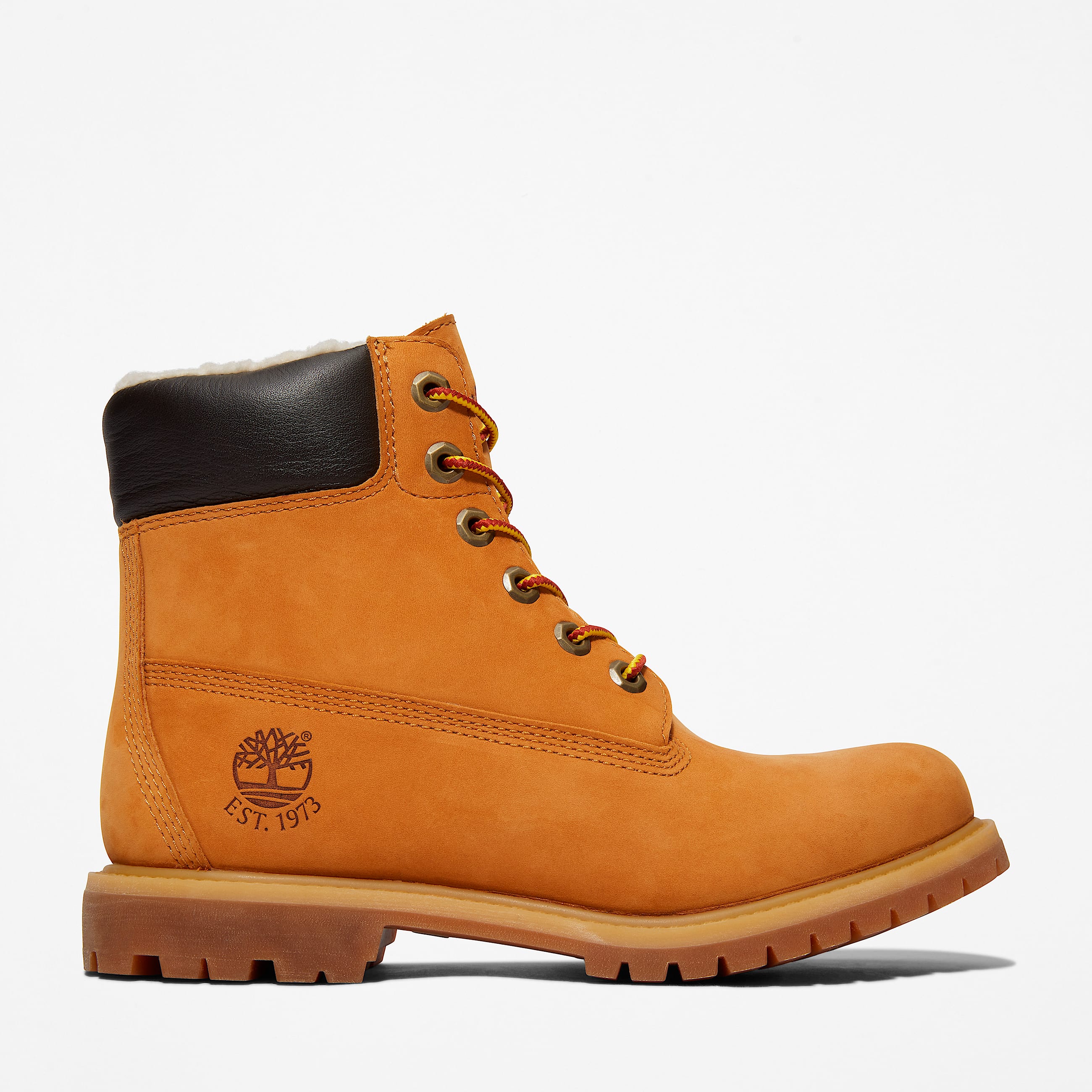 Womens Timberland Premium 6Inch Waterproof Warm Lined Boot TBL Wheat Nubuck HERO