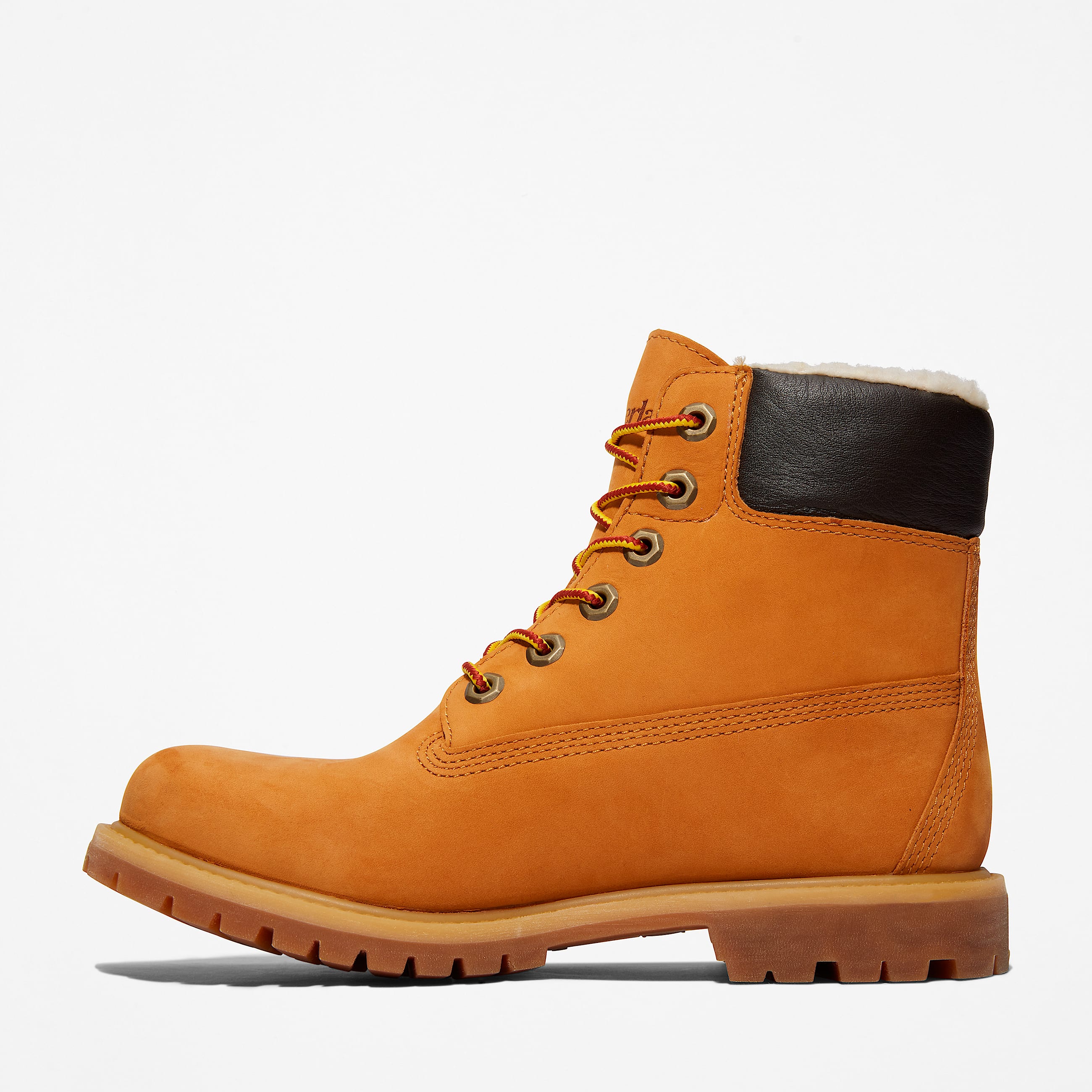 Womens Timberland Premium 6Inch Waterproof Warm Lined Boot TBL Wheat Nubuck ALT6