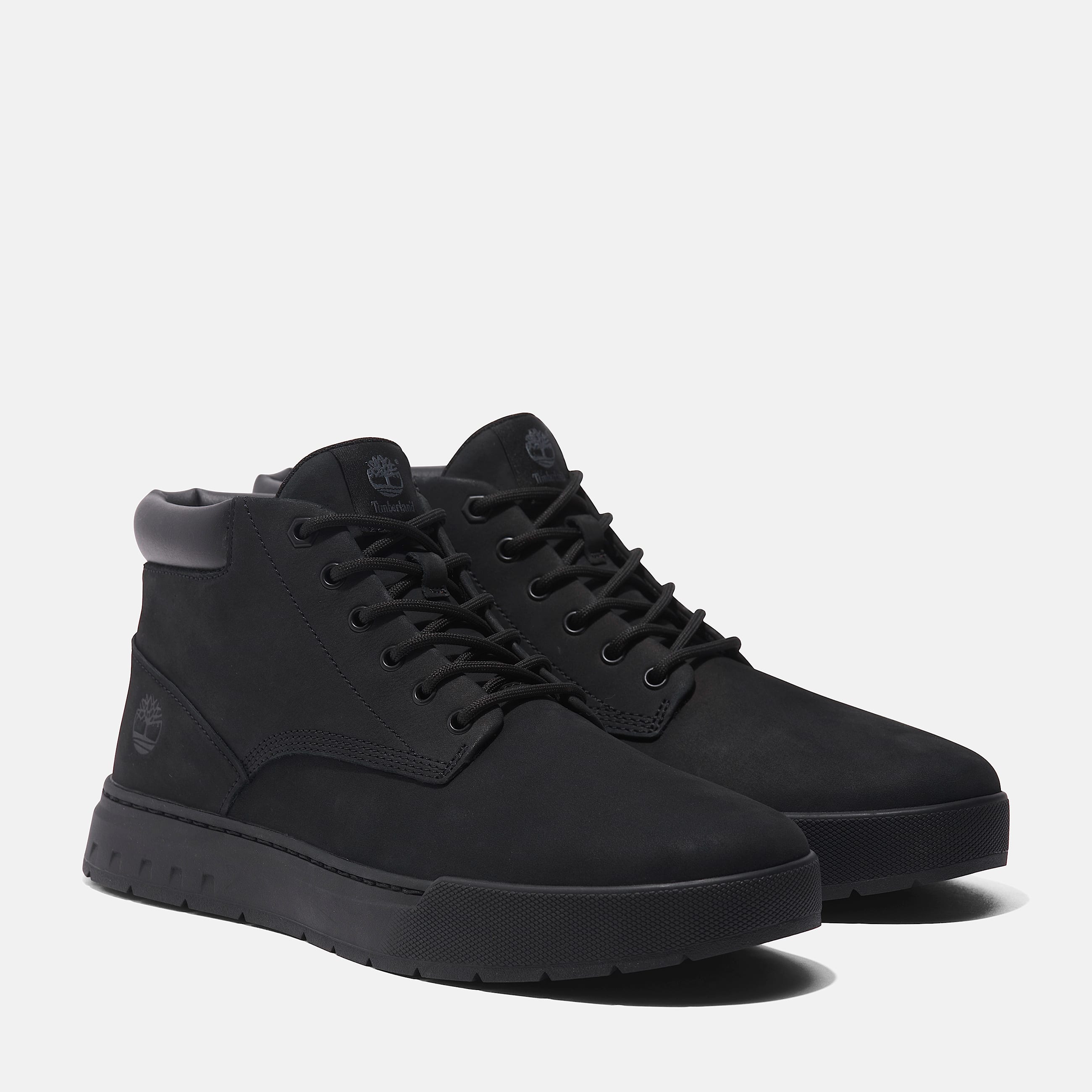 Mens Maple Grove Mid LaceUp Sneaker TBL Black ALT4