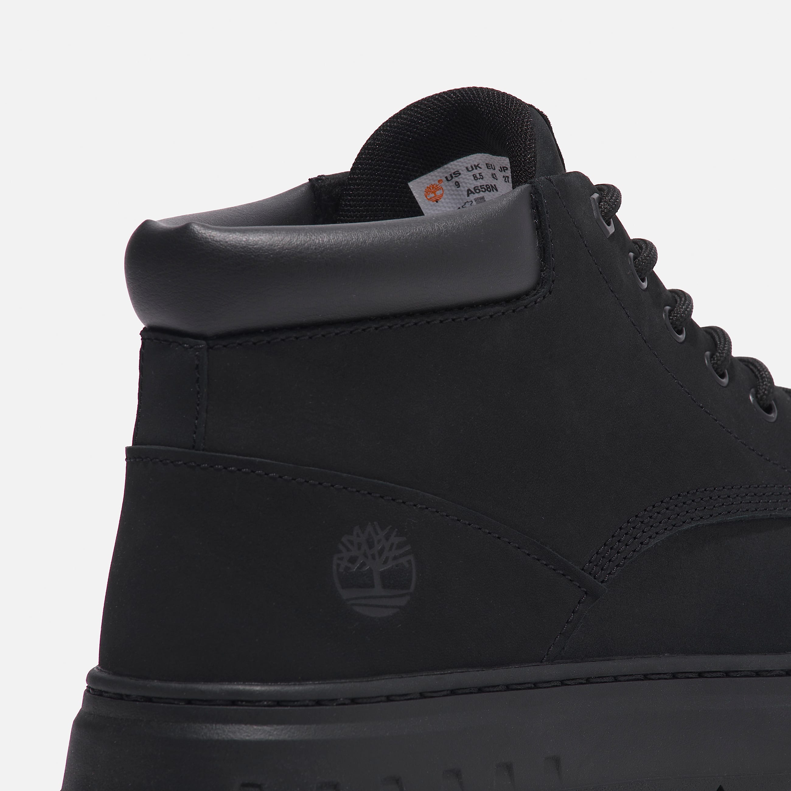 Mens Maple Grove Mid LaceUp Sneaker TBL Black ALT7