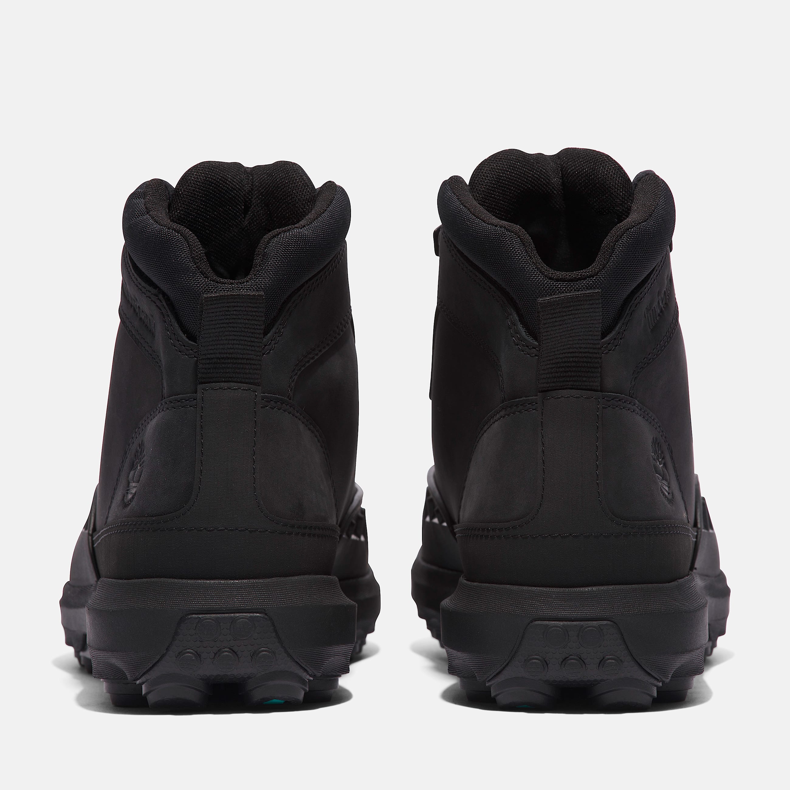 Mens Converge Mid LaceUp Waterproof Boot TBL Black Nubuck ALT5