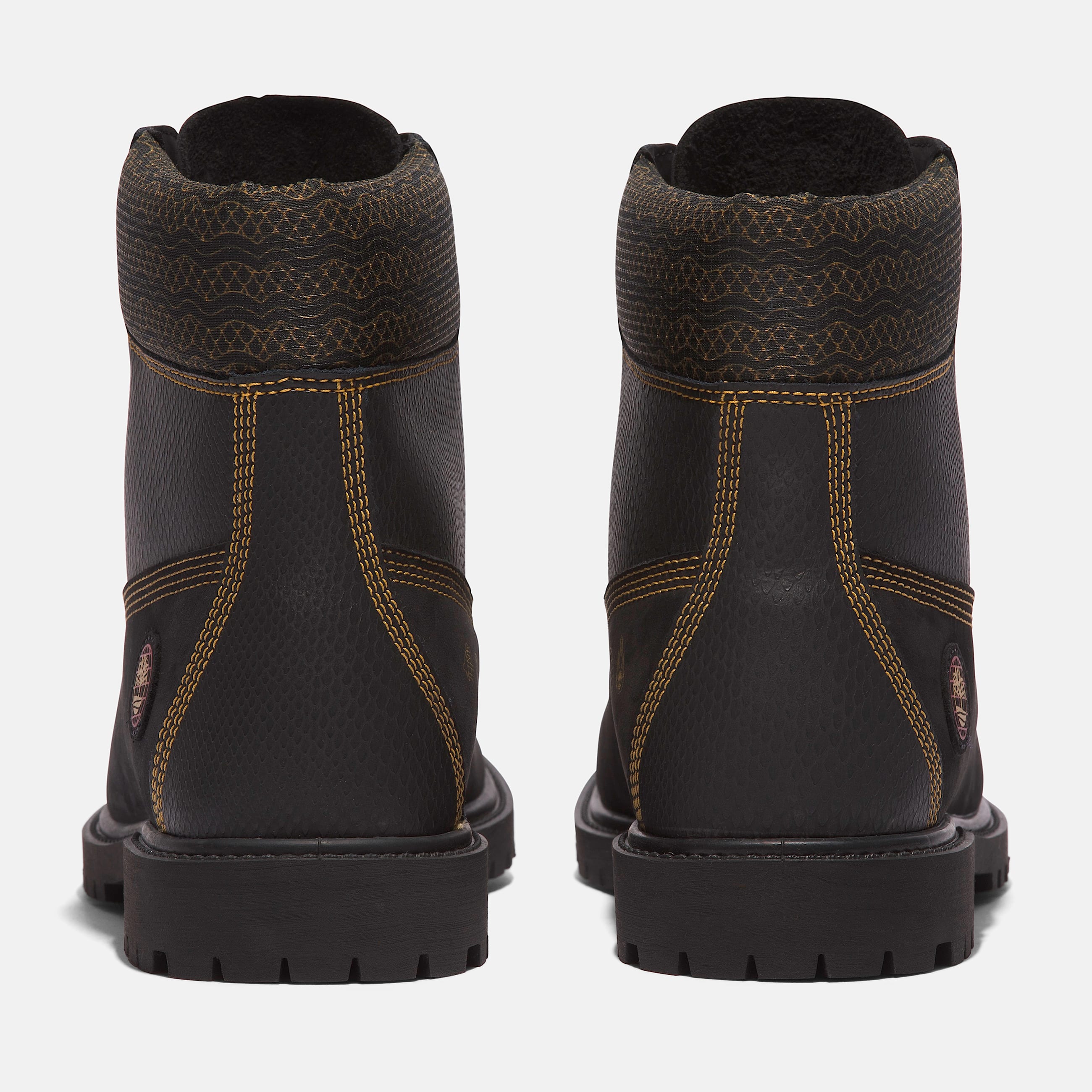 Womens Lunar New Year 6Inch LaceUp Boot TBL Black Nubuck ALT5