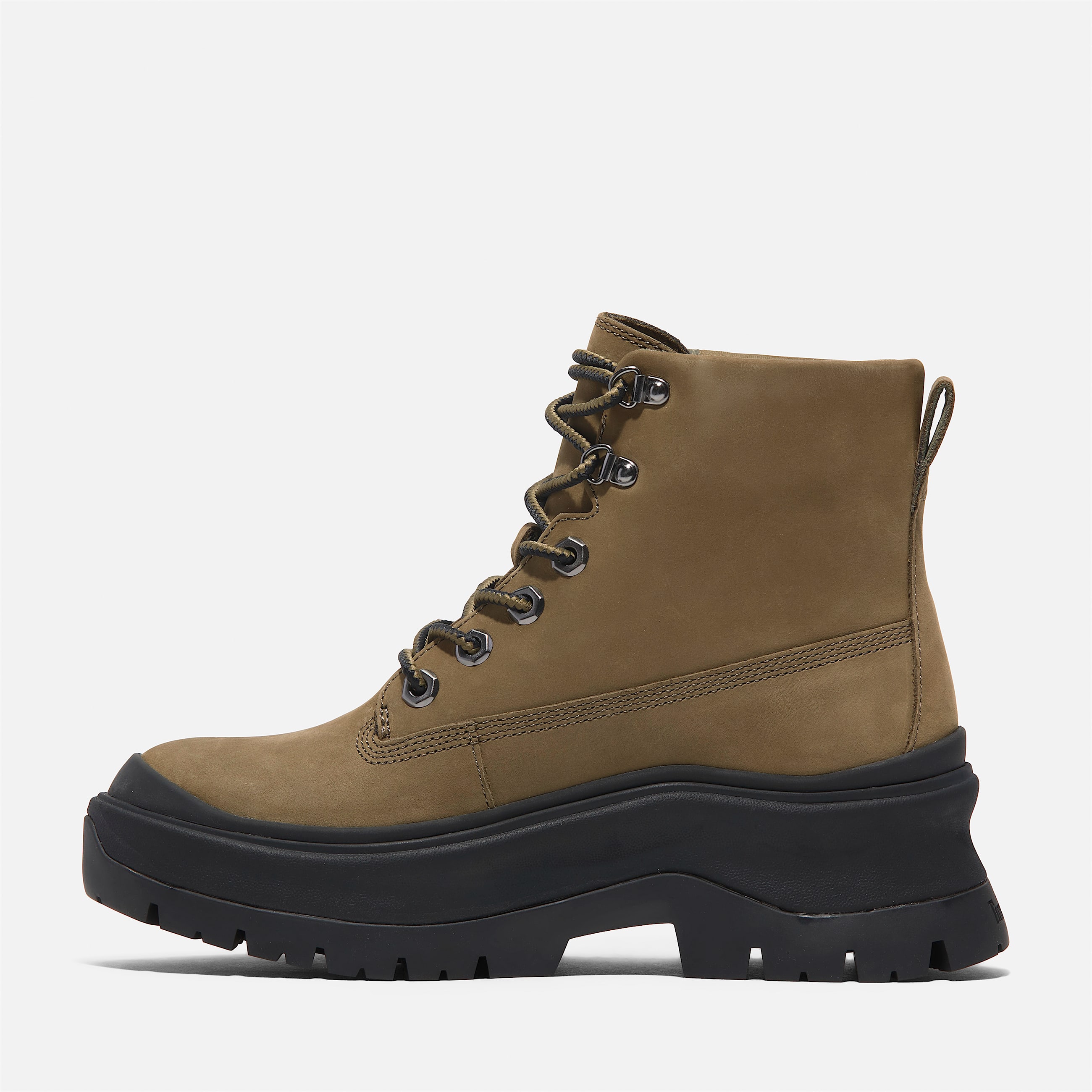 Womens Roxie Lane Mid LaceUp Boot TBL Olive Nubuck ALT6