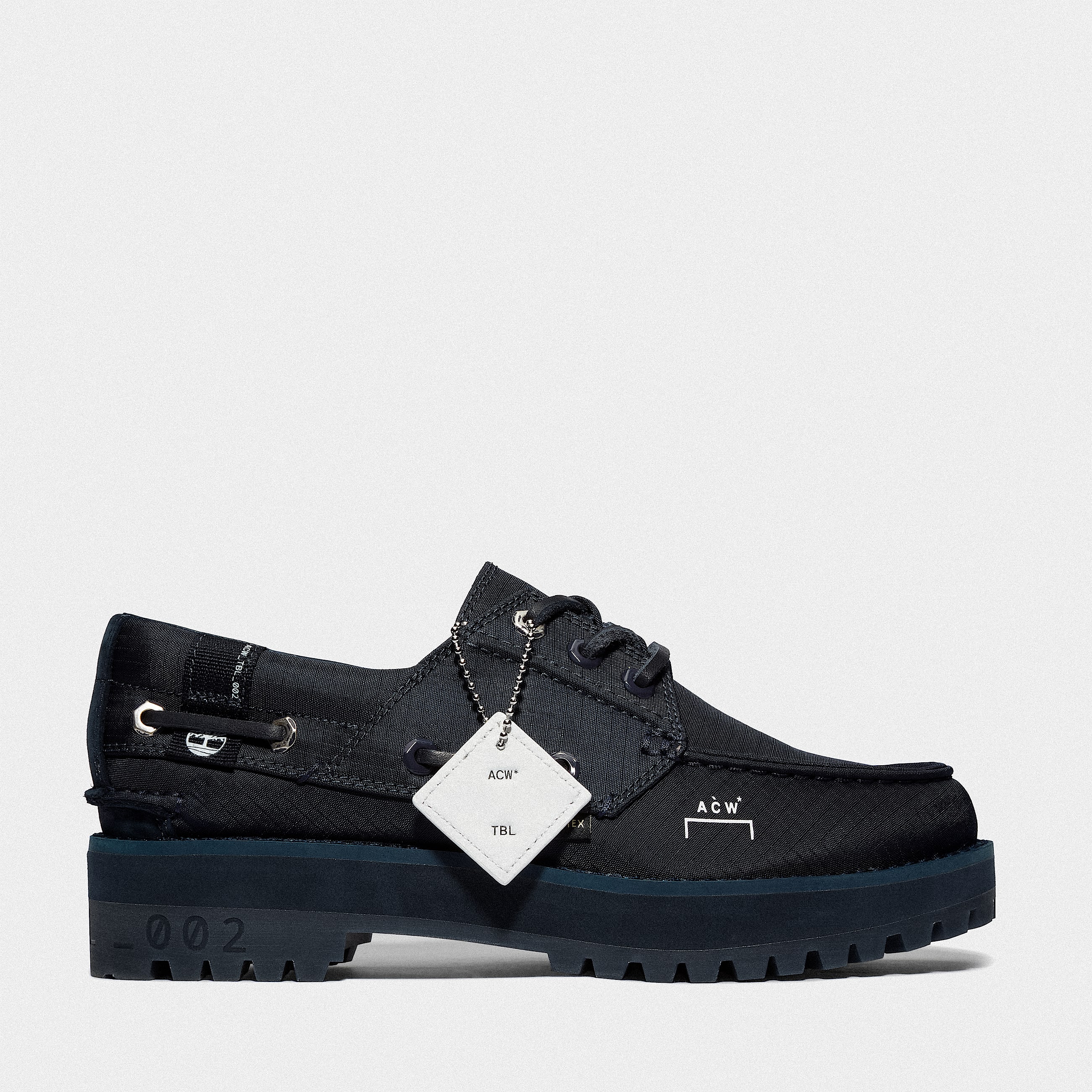 Womens Timberland ACOLDWALL Waterproof Boat Shoe TBL Navy HERO