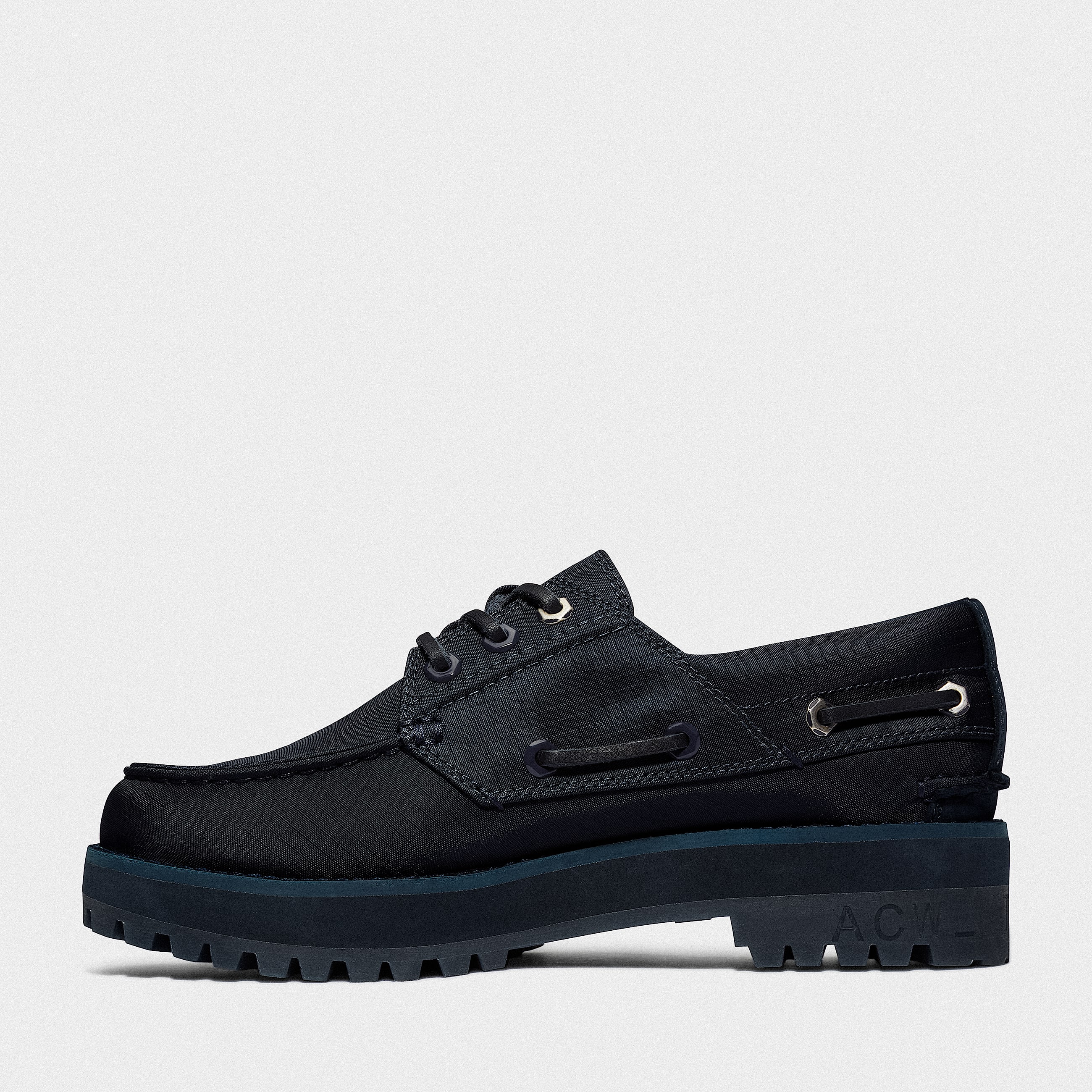 Womens Timberland ACOLDWALL Waterproof Boat Shoe TBL Navy ALT6