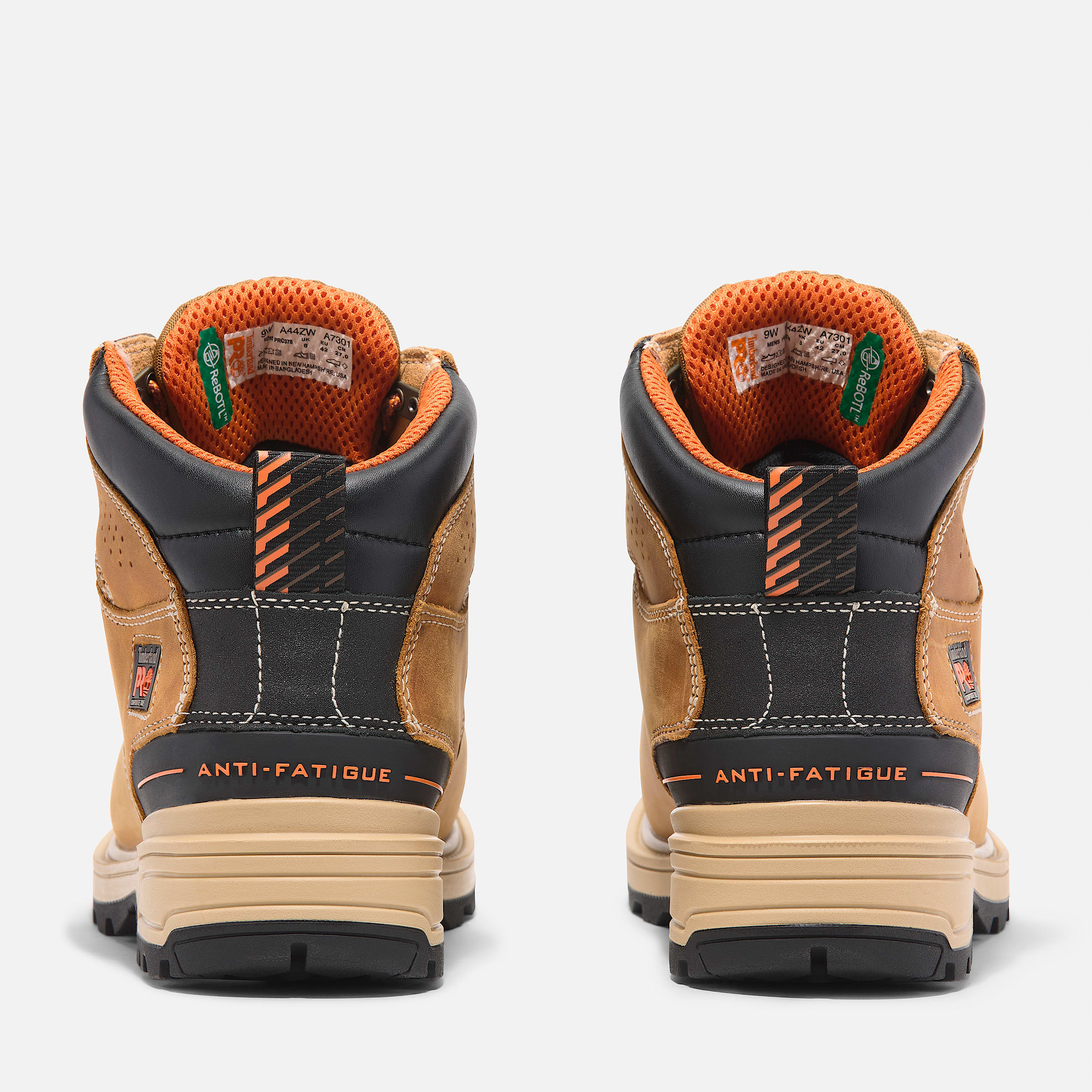 Mens Magnitude 6Inch Waterproof CompToe Work Boot TBL Magnitude Wheat ALT5