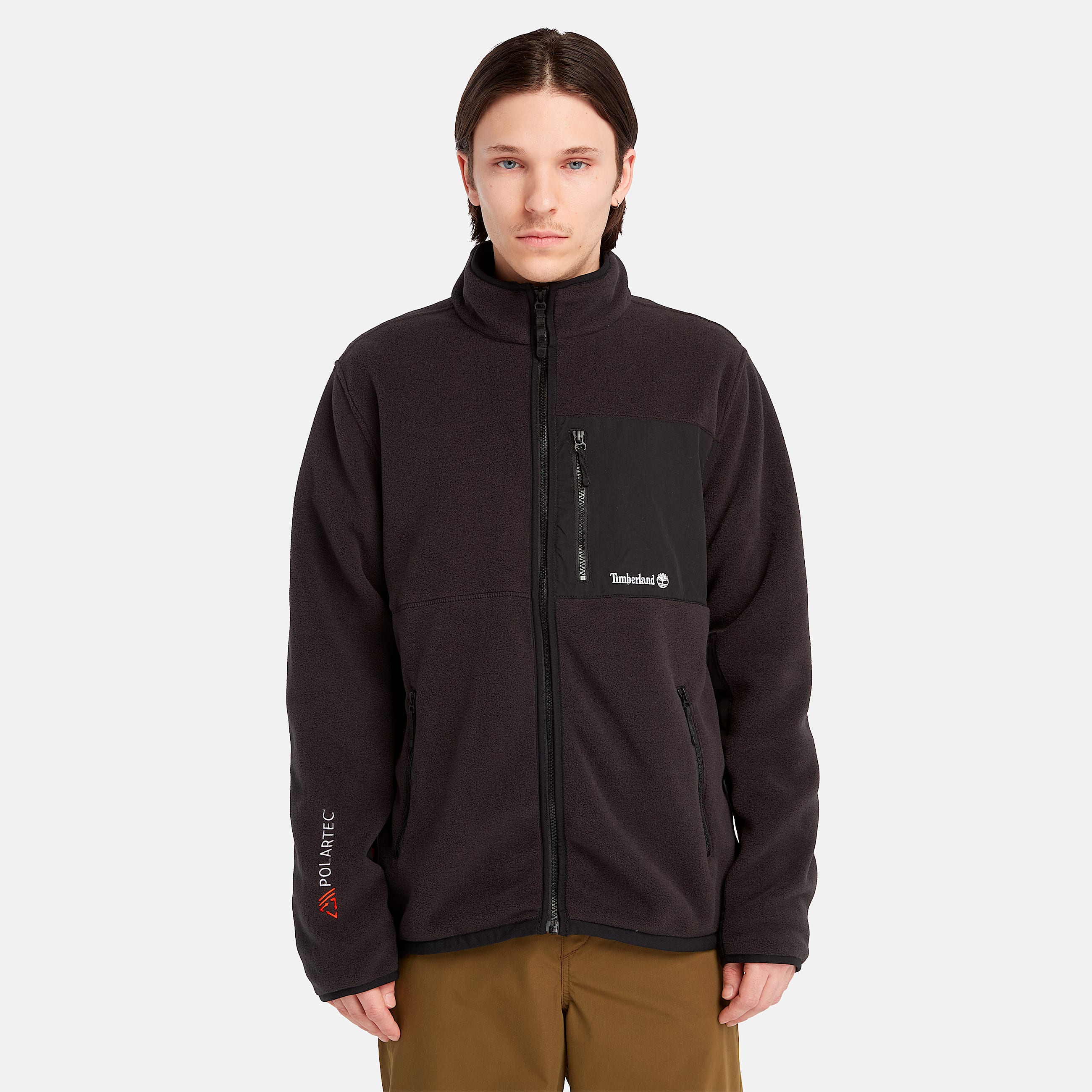 Mens Outdoor Archive ReIssue Fleece Jacket TBL Black ALT8