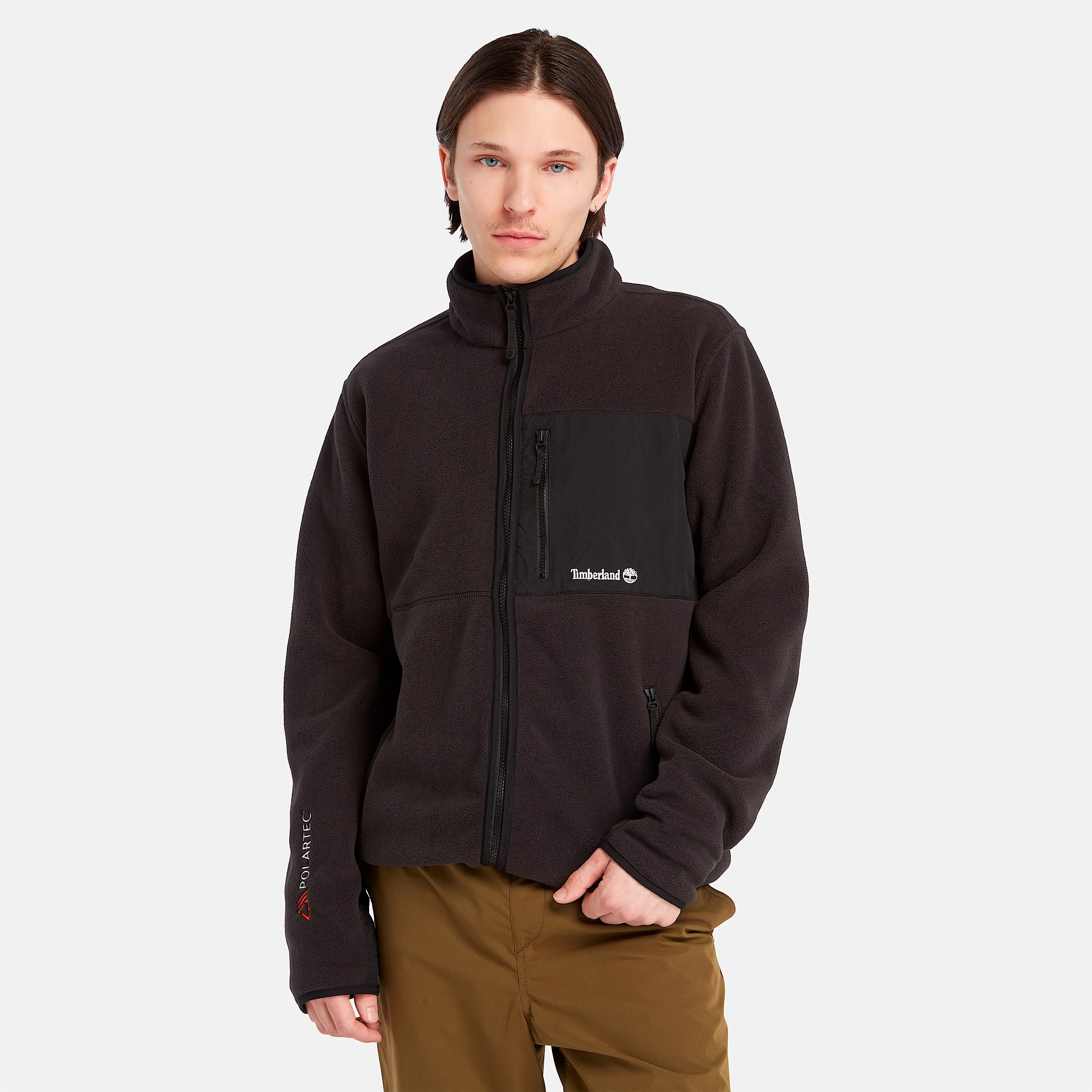 Mens Outdoor Archive ReIssue Fleece Jacket TBL Black HERO