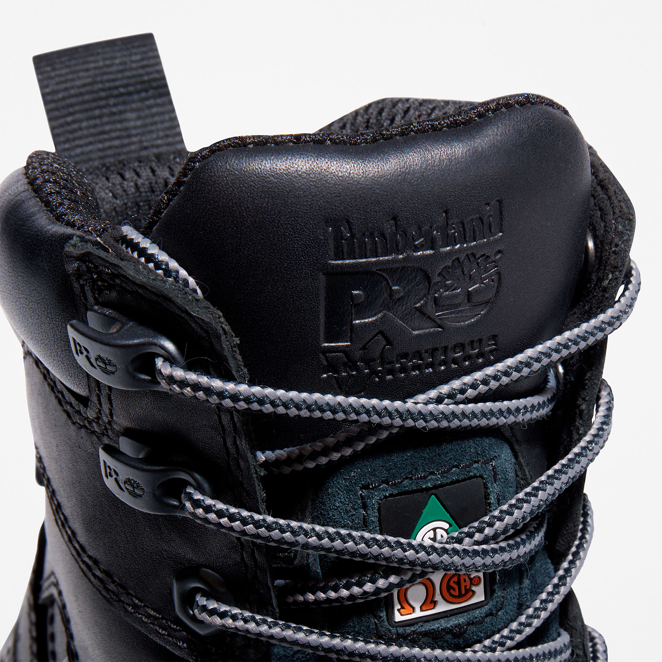 Womens Timberland PRO Endurance HD 8 Waterproof Insulated CompToe Work Boot TBL Black ALT6