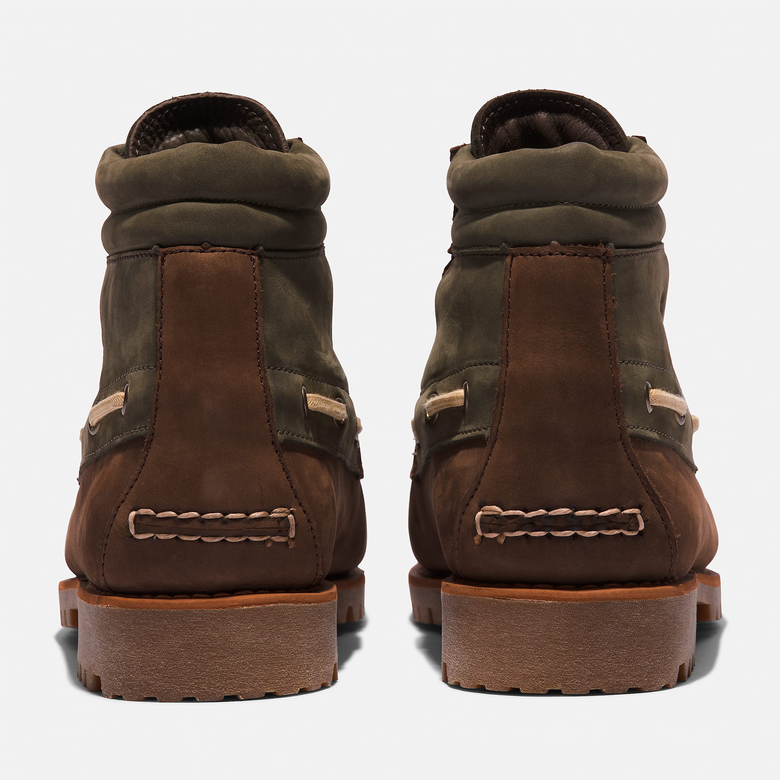 Mens Timberland Authentic 7Eye Chukka TBL Dark Brown Nubuck ALT5