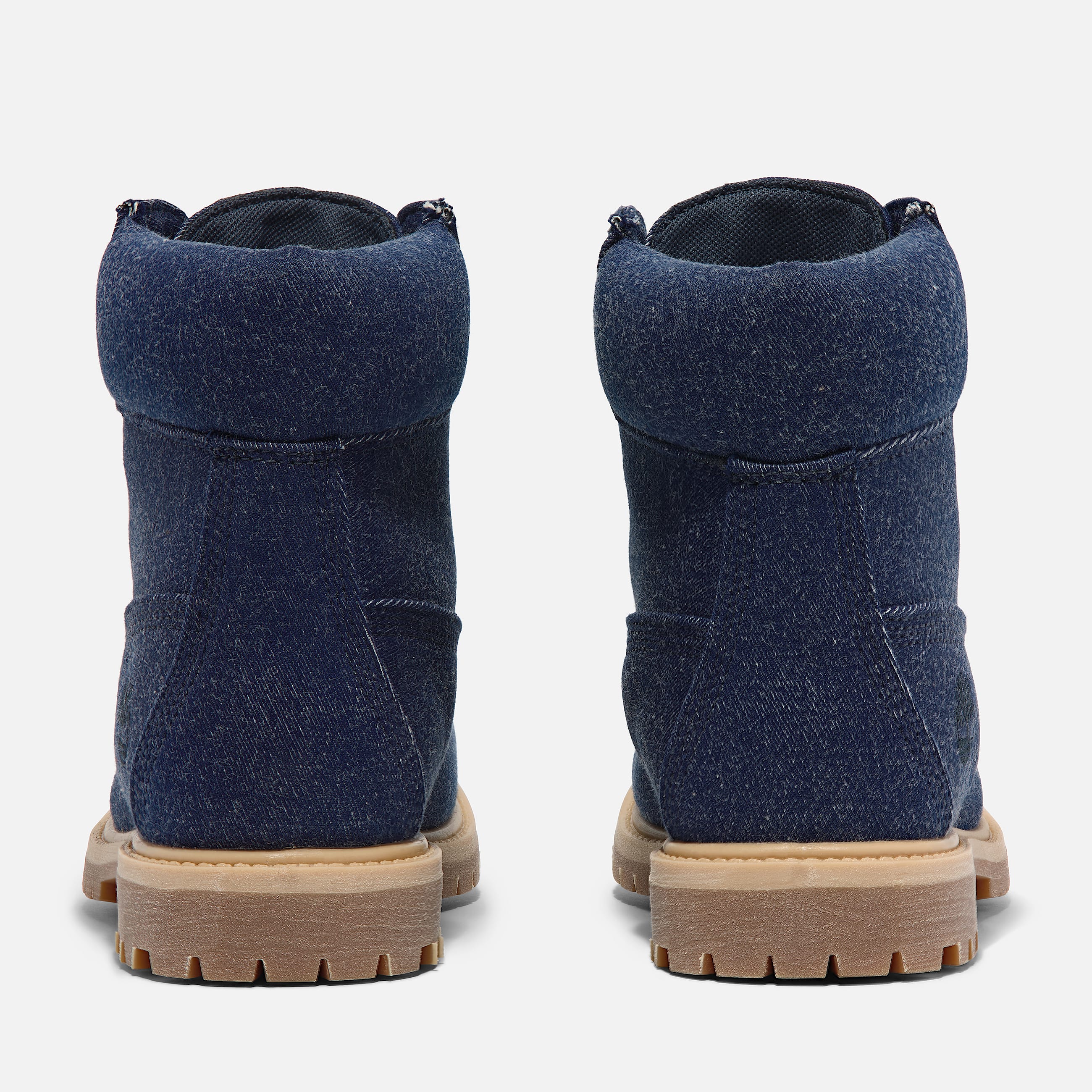 Womens Timberland Premium 6Inch LaceUp Boot TBL Dark Blue Canvas ALT5