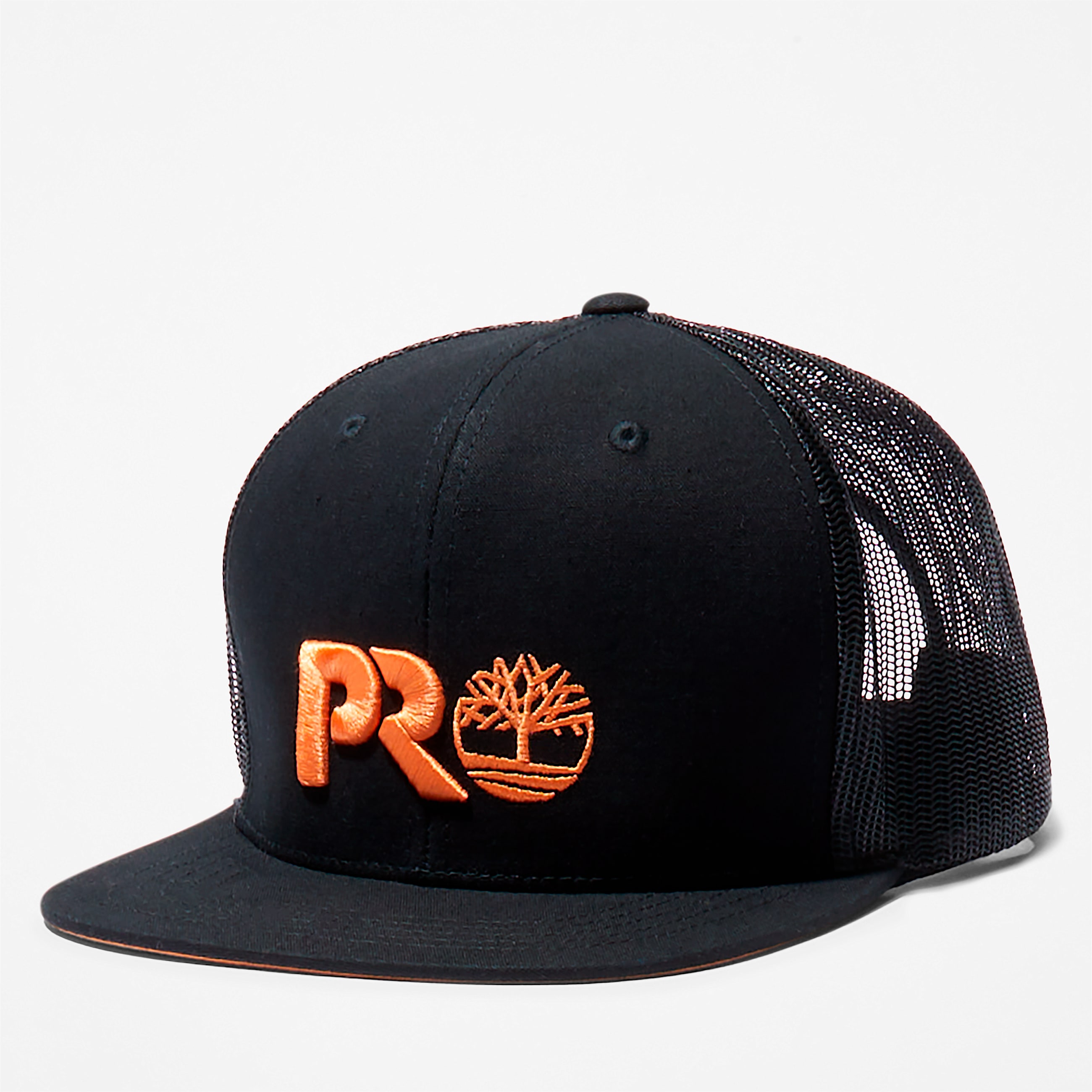 Mens Timberland PRO Embroidered Trucker Cap TBL Black HERO
