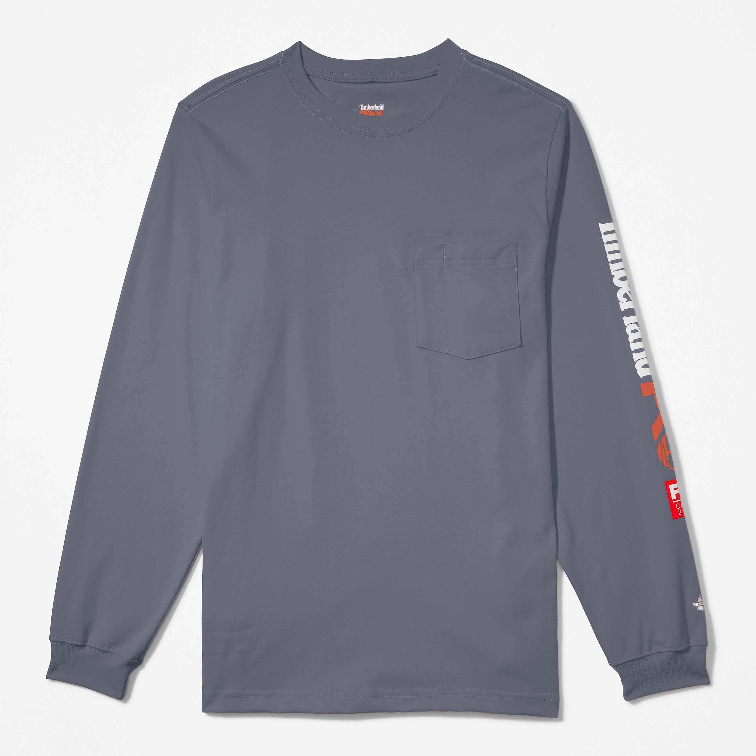 TShirt de manga larga Timberland PRO Cotton Core FlameResistant para hombre TBL Carbn ALT5