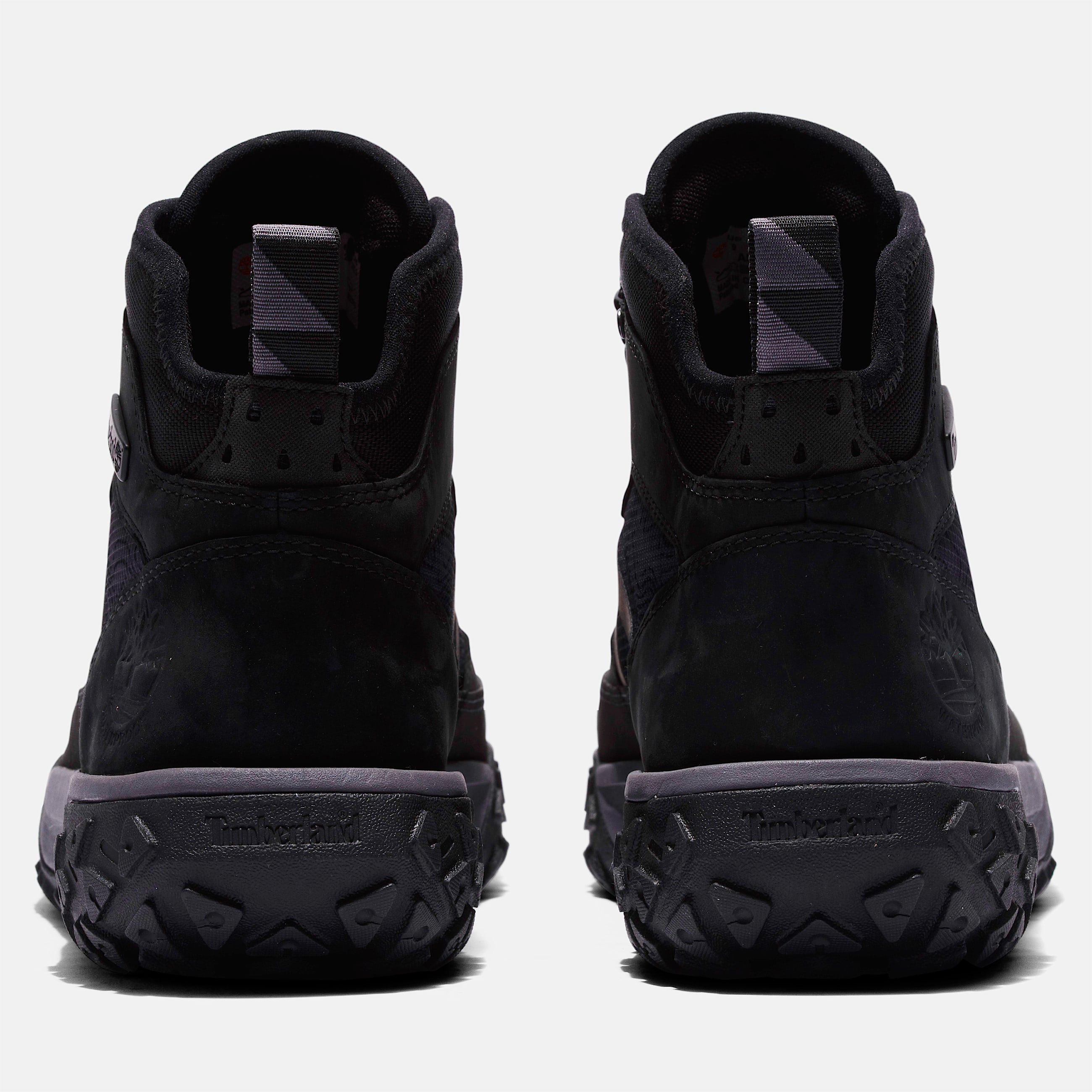 Mens GreenStride Motion 6 Waterproof Mid Hiker TBL Black Nubuck ALT5