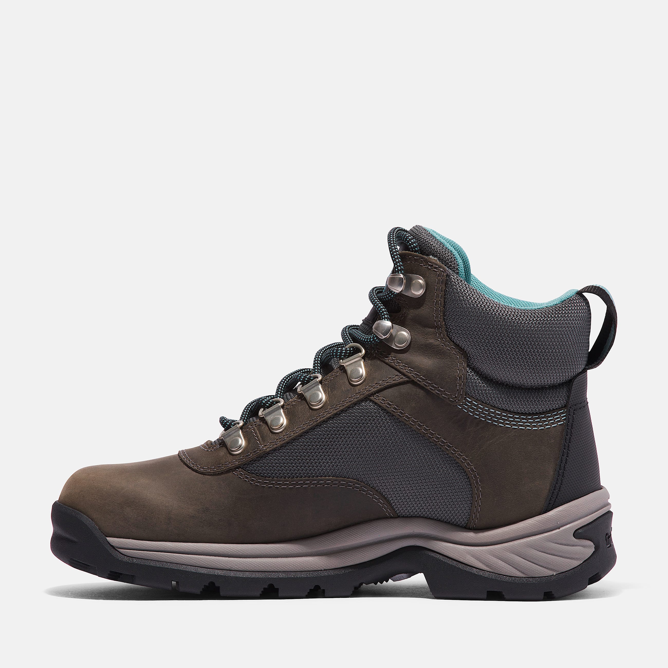 Botas Hiker White Ledge Waterproof Mid para mujer TBL Gris medio FullGrain ALT6