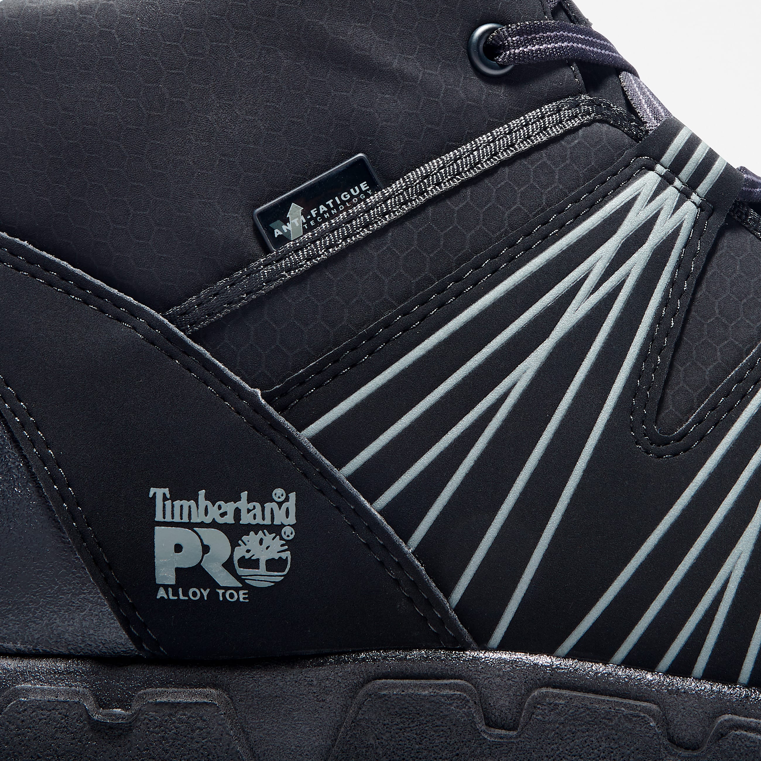 Mens Timberland PRO Powertrain Alloy Toe Work Sneaker TBL Black ALT6