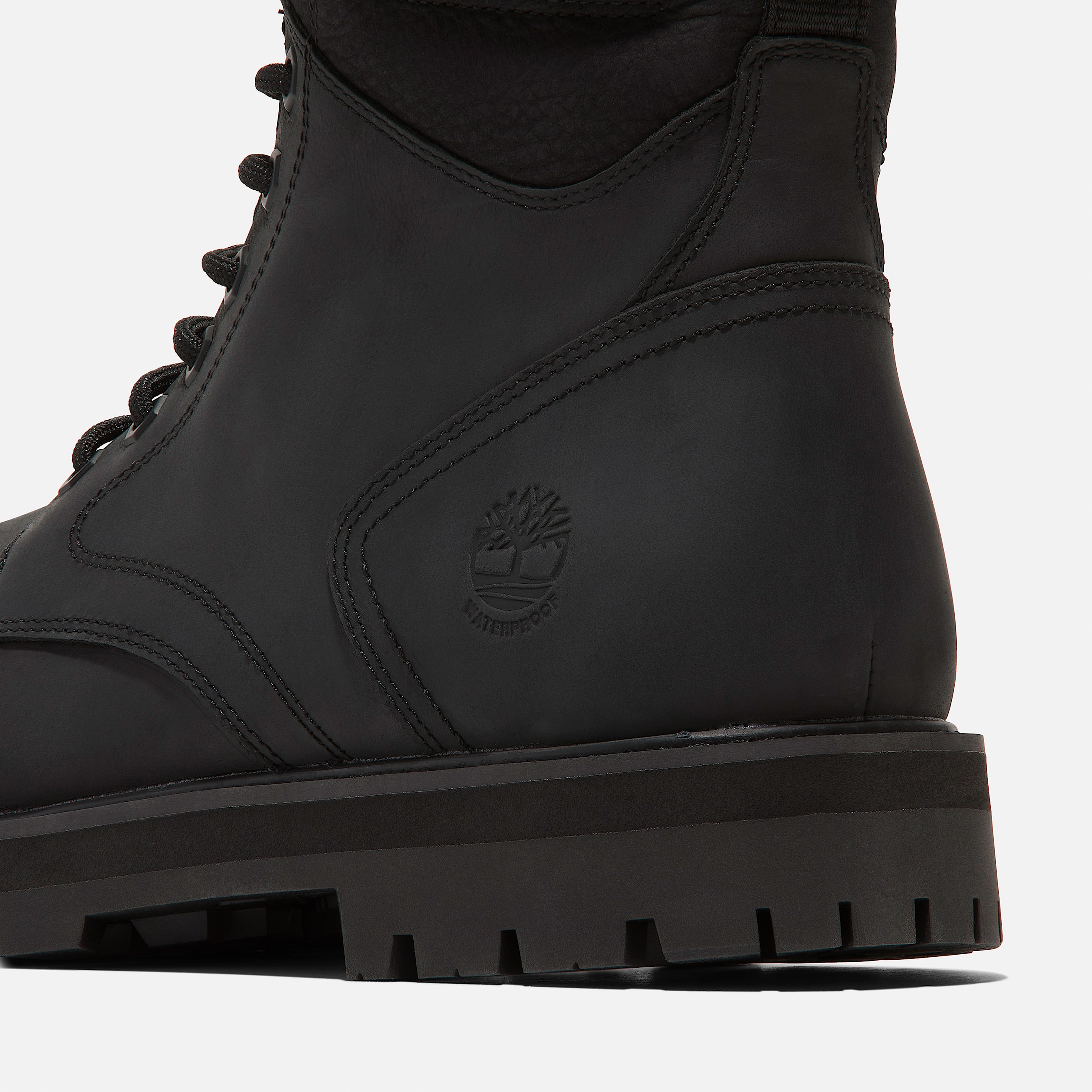 Mens Britton Road Mid LaceUp Waterproof Boot TBL Black FullGrain ALT7