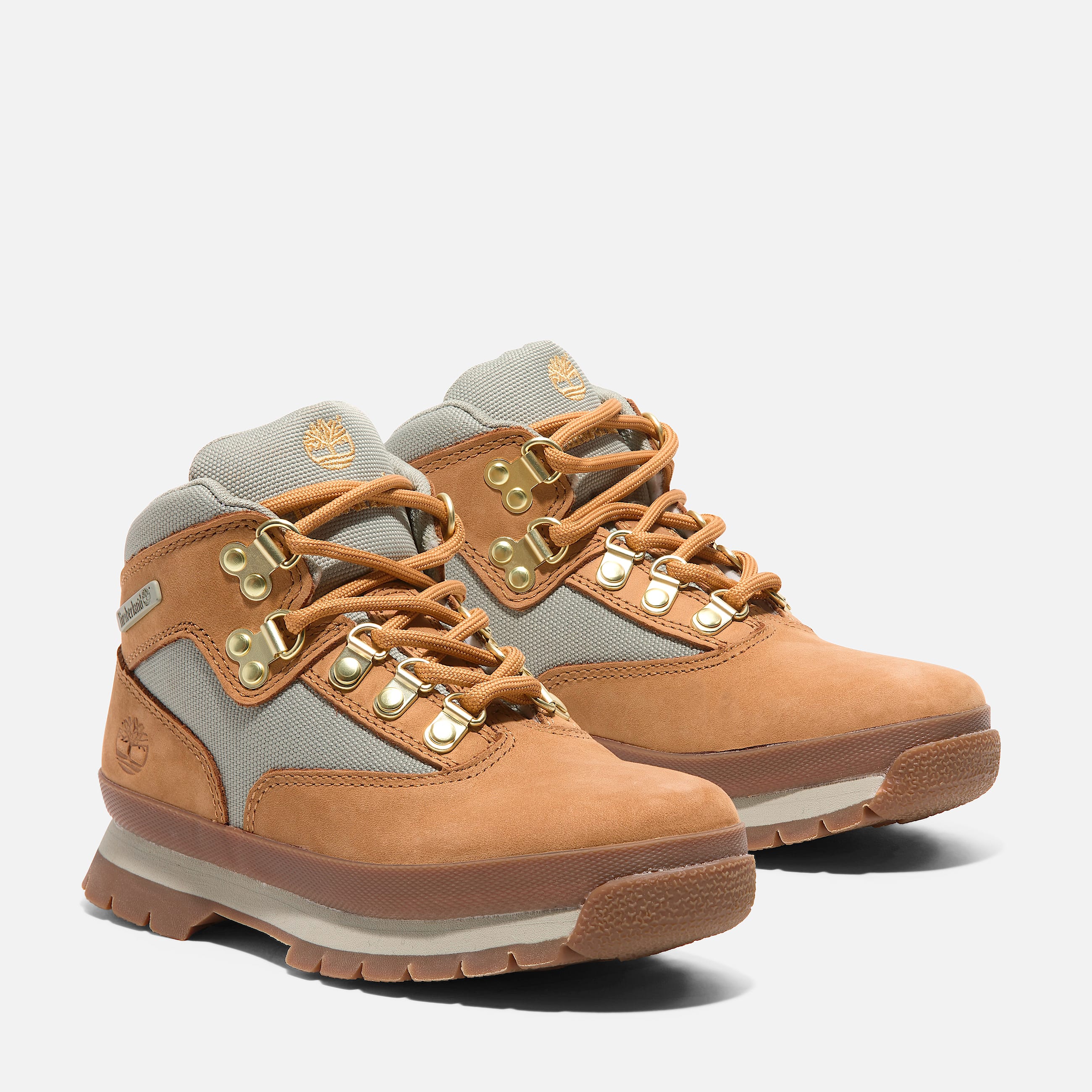 Junior Euro Hiker Mid LaceUp Boot TBL Wheat Nubuck ALT4