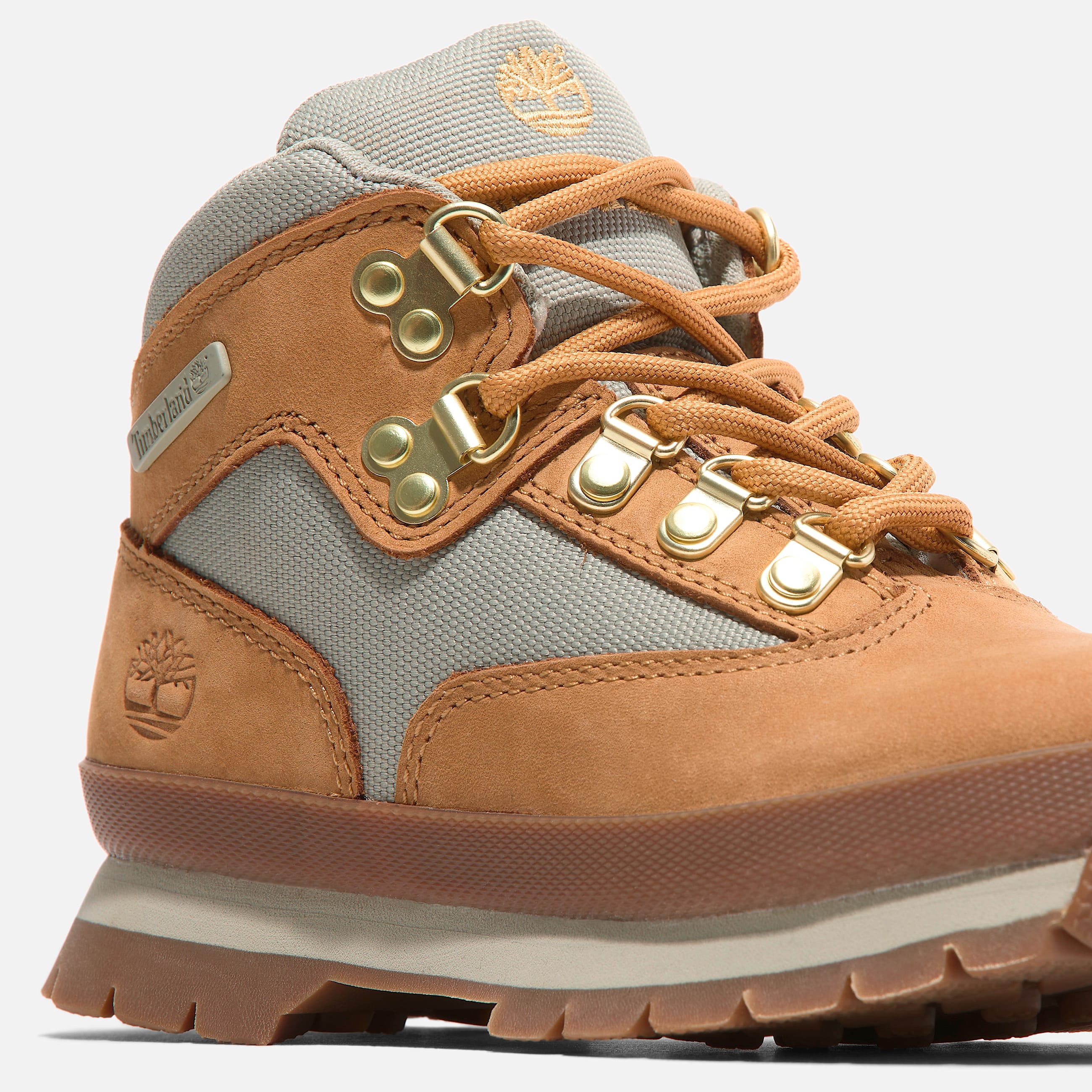 Junior Euro Hiker Mid LaceUp Boot TBL Wheat Nubuck ALT7