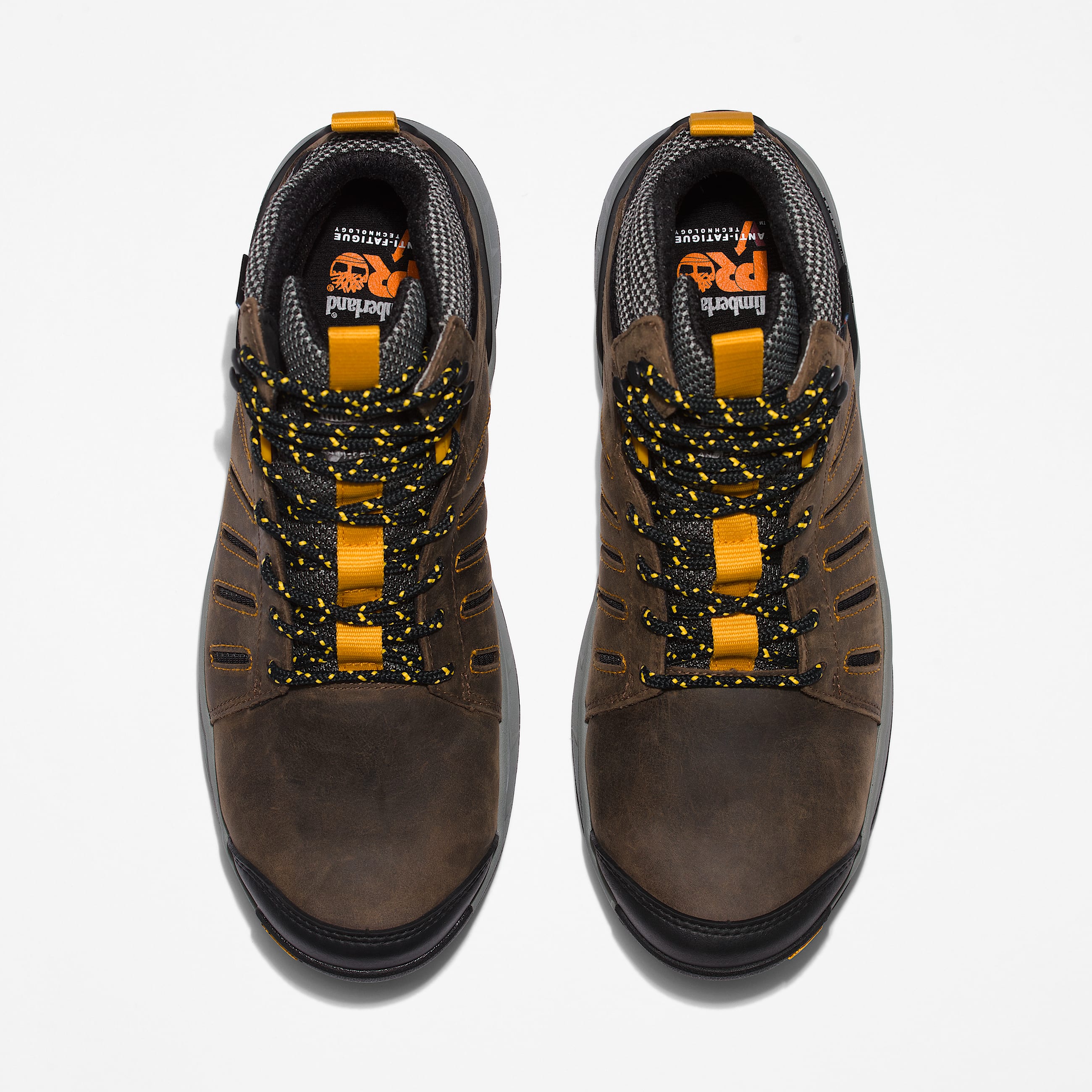 Mens Timberland PRO Trailwind Waterproof CompToe Work Hiker TBL BrownYellow ALT2