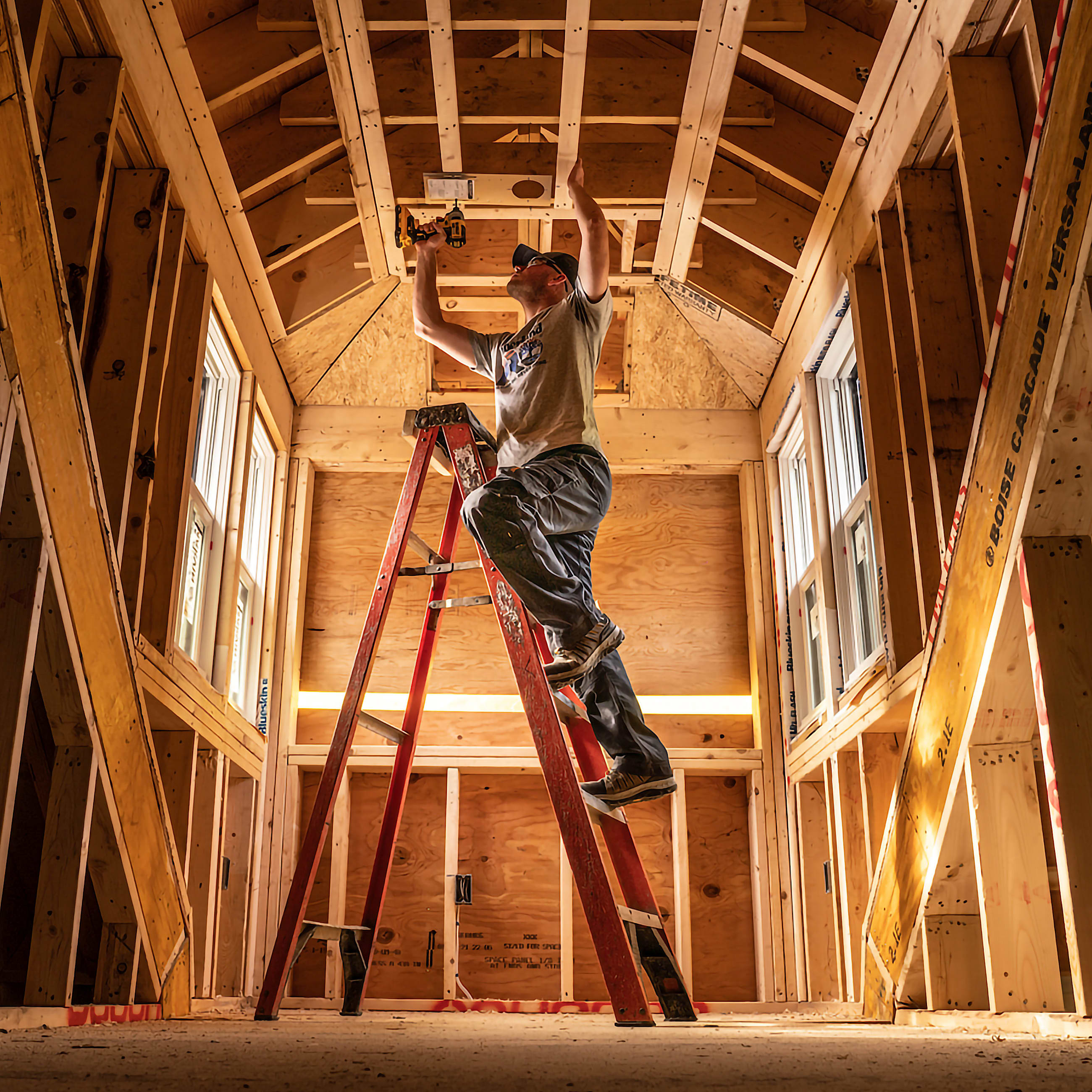 Mens Timberland PRO Trailwind Waterproof CompToe Work Hiker TBL BrownYellow ALT10