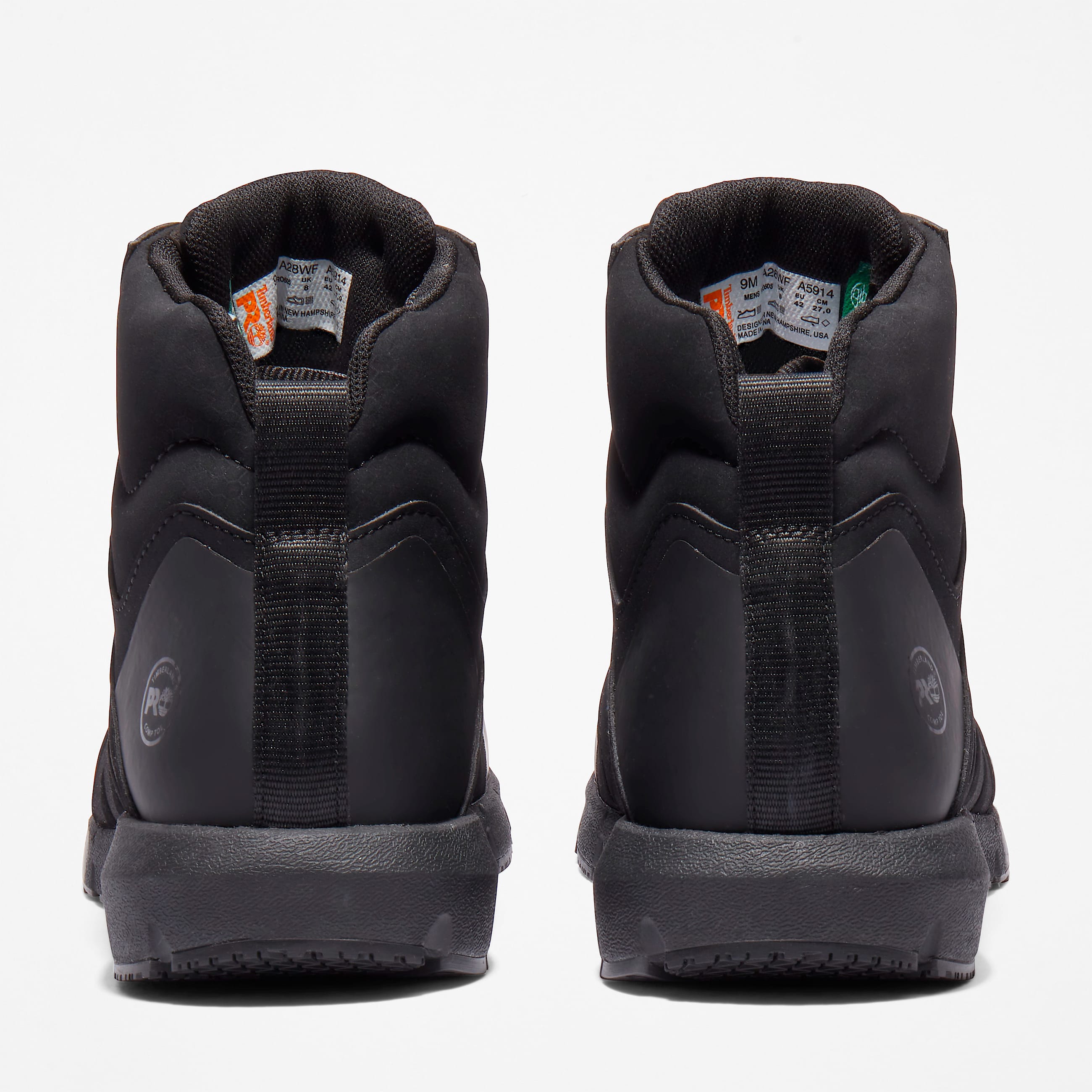 Mens Radius Composite Toe Work Sneaker TBL Black ALT5