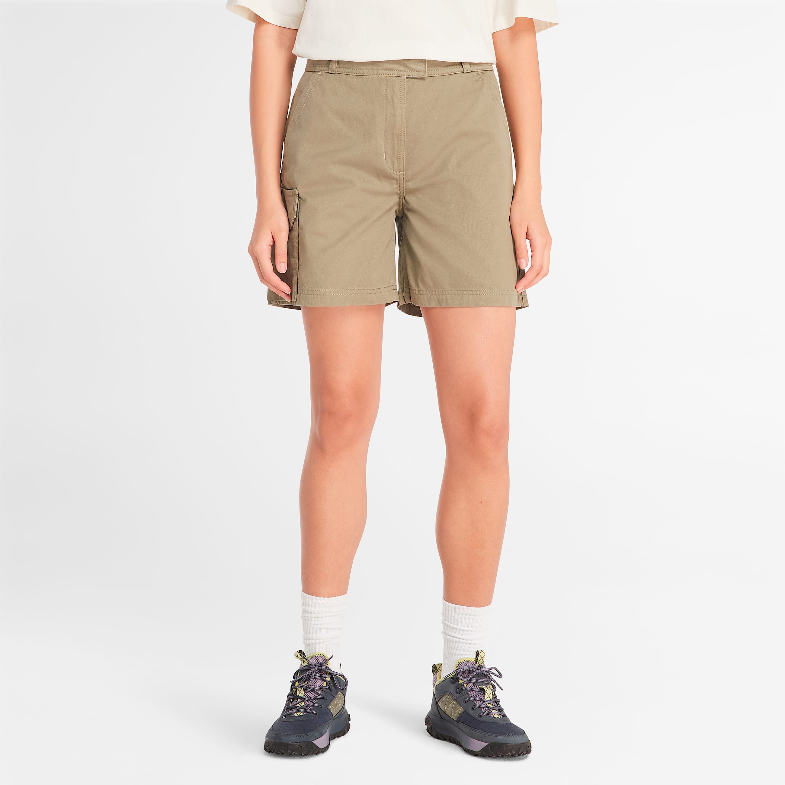 Womens Brookline Utility Cargo Short TBL Cassel Earth HERO