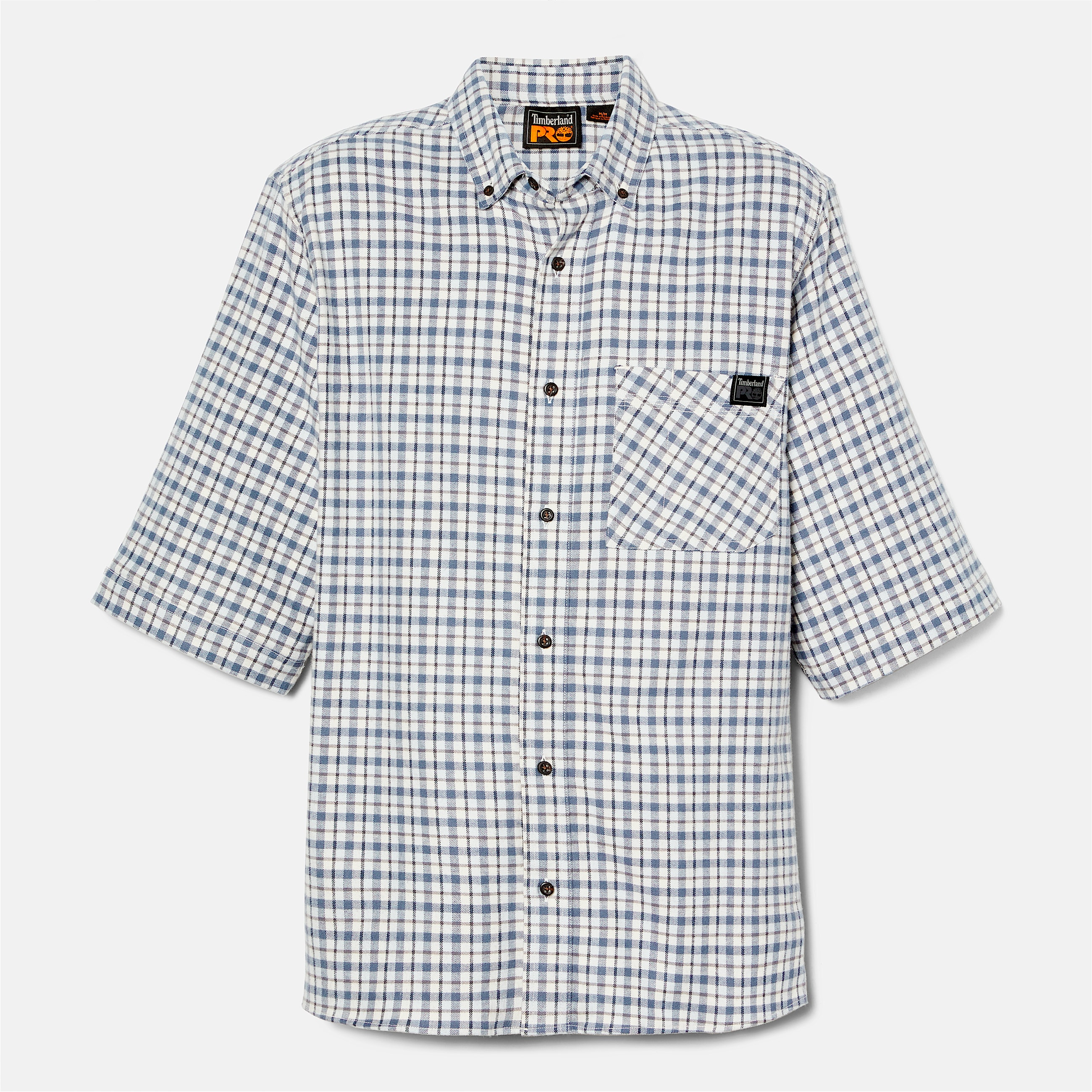Men's Timberland PRO® Woodfort Lightweight Flannel Flex Shirt