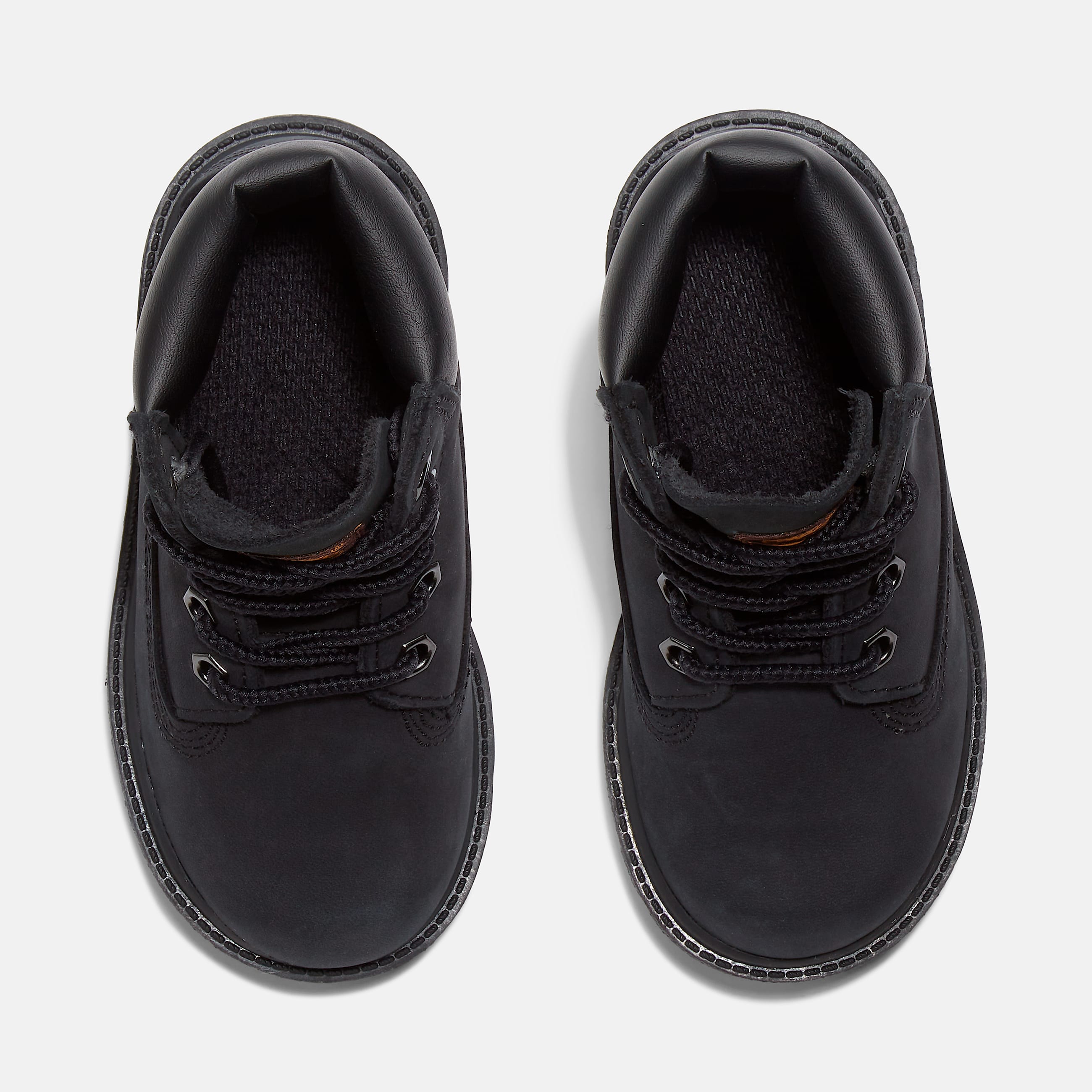 Toddler Timberland Classic 6Inch Waterproof Boot TBL Black Nubuck ALT2