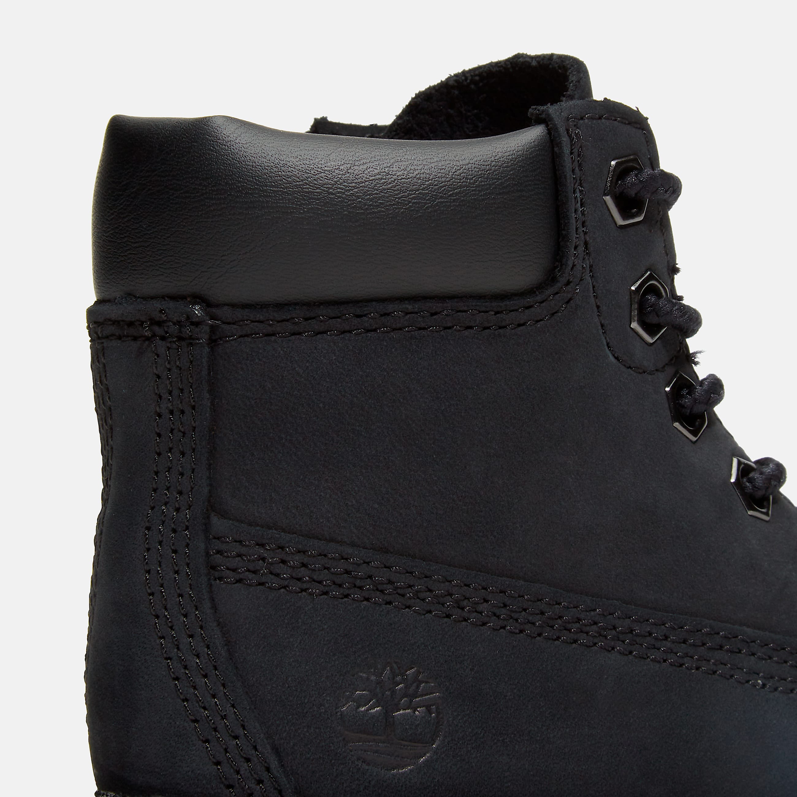 Toddler Timberland Classic 6Inch Waterproof Boot TBL Black Nubuck ALT7