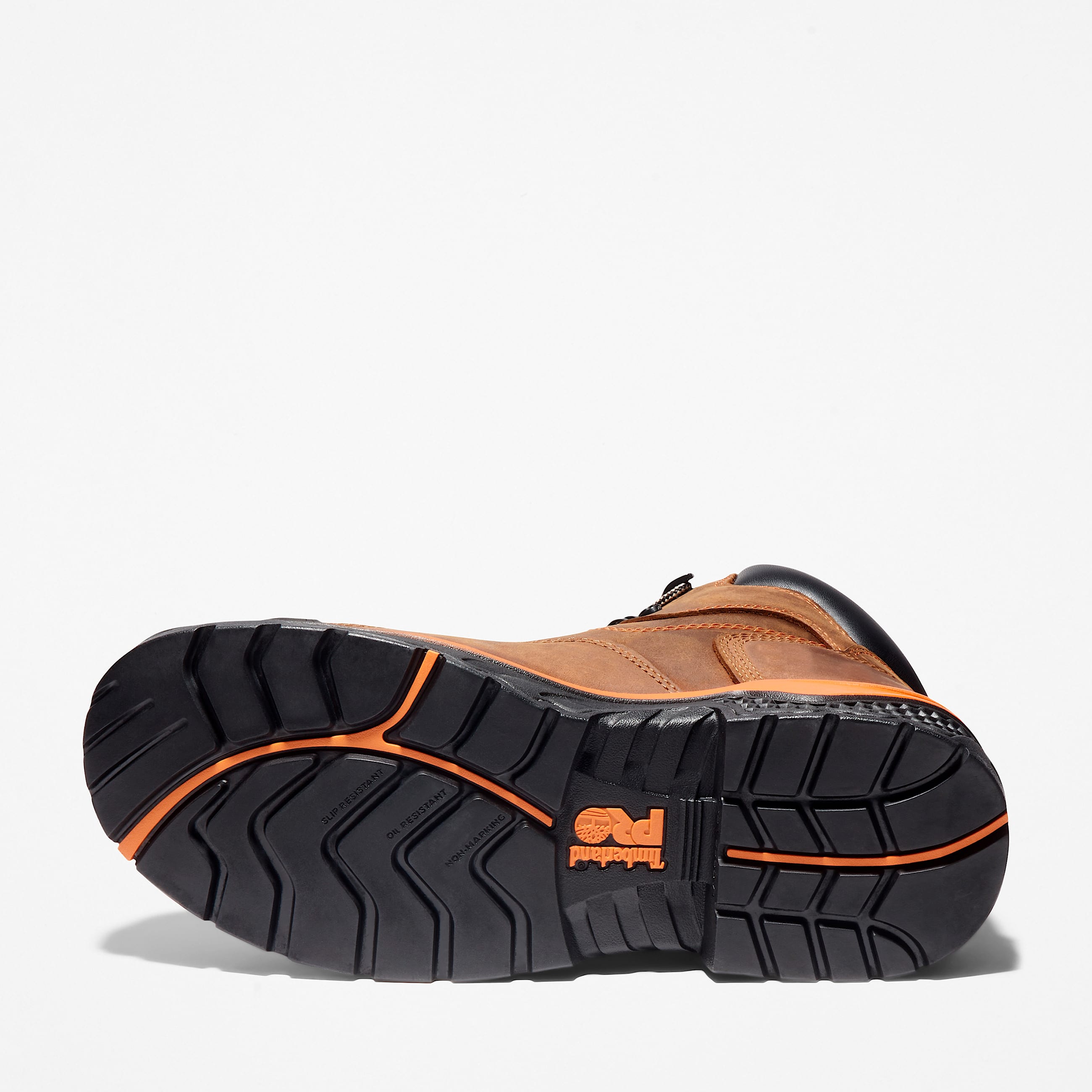 Botas Timberland PRO  Bosshog 6 Composite Toe para hombre TBL Piel marrnnaranja ALT3