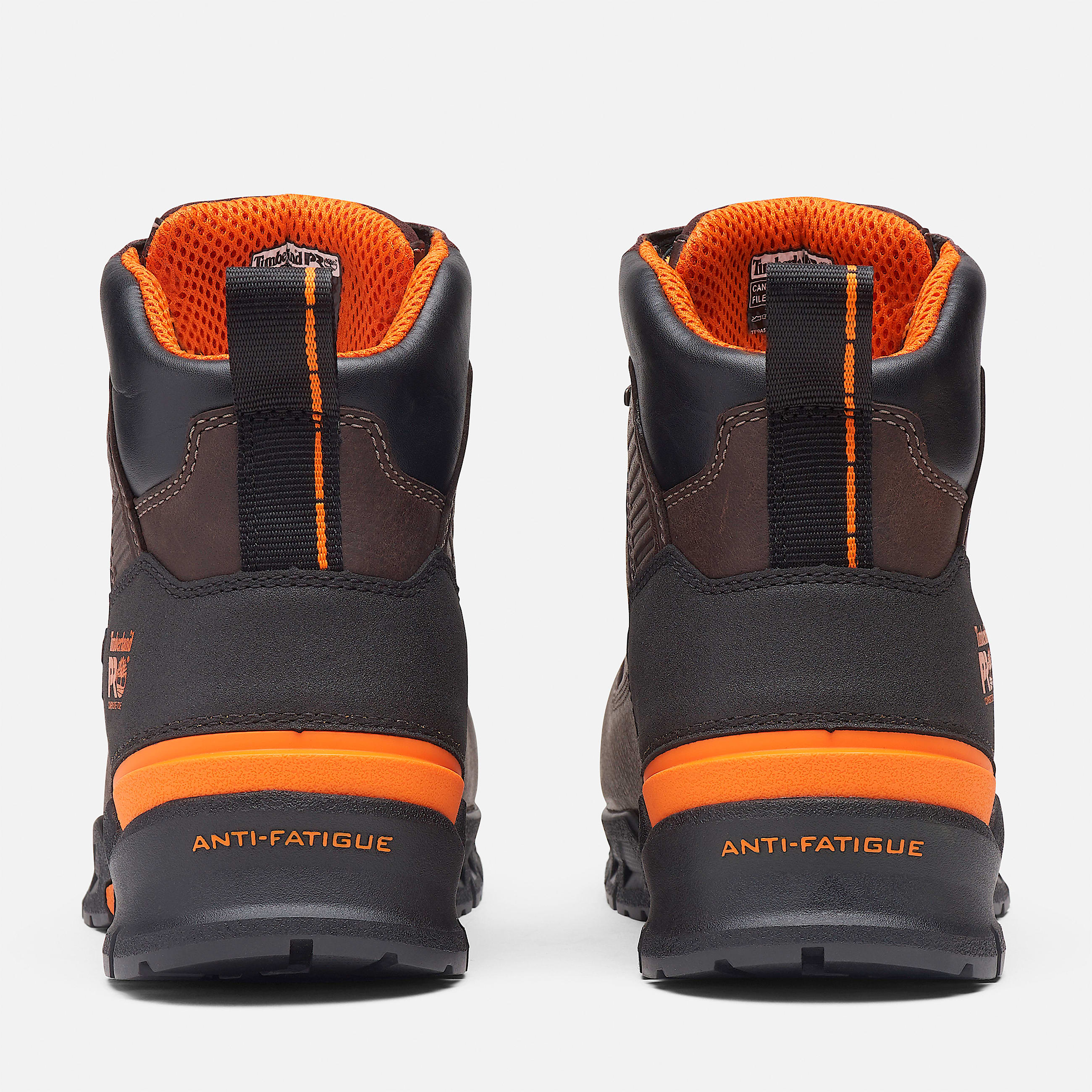 Mens Timberland PRO Endurance EV 6 Waterproof CompToe Work Boot TBL Brown Coffee ALT5