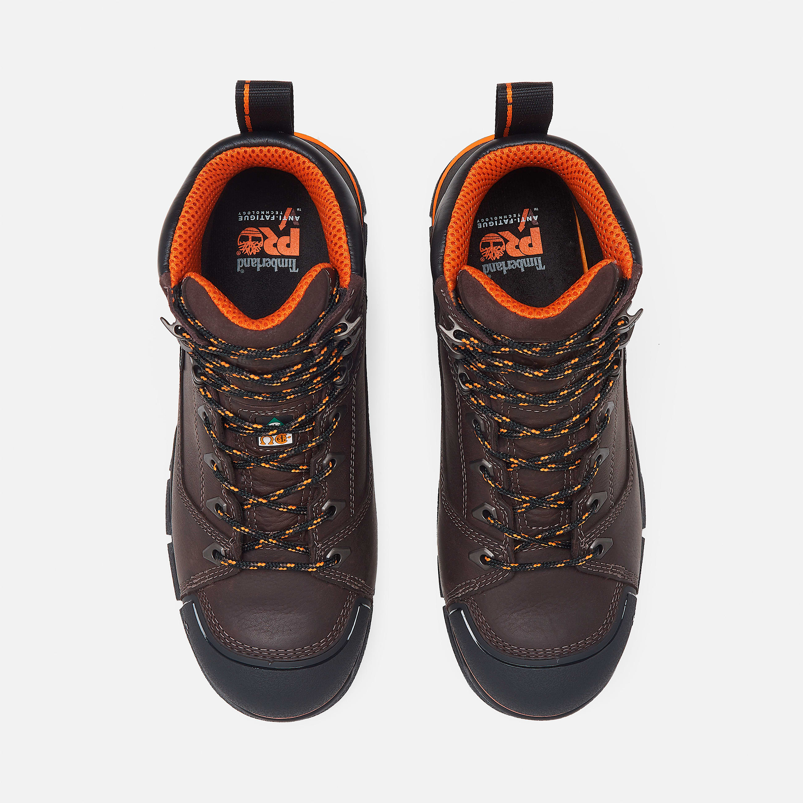 Mens Timberland PRO Endurance EV 6 Waterproof CompToe Work Boot TBL Brown Coffee ALT2