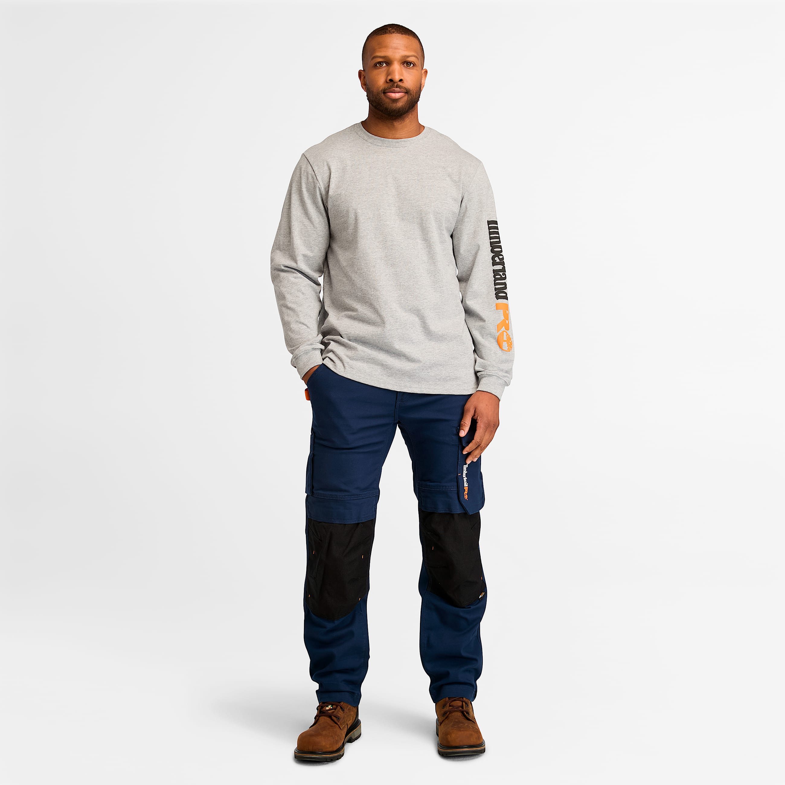 Mens Timberland PRO Ironhide KneePad Work Pants TBL Navy ALT1