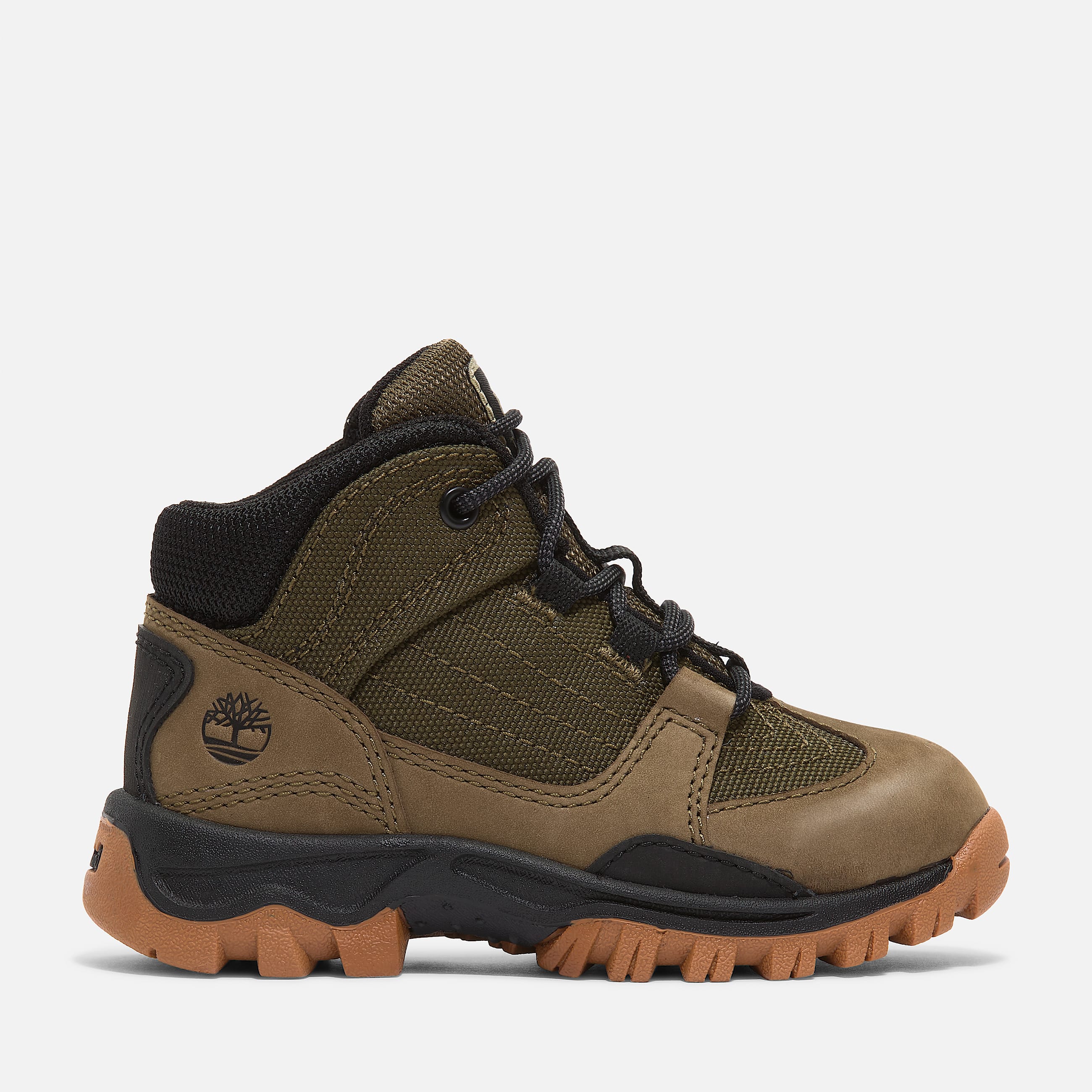 Toddler Mt Maddsen Mid Lace Hiker Boot TBL Olive Nubuck HERO