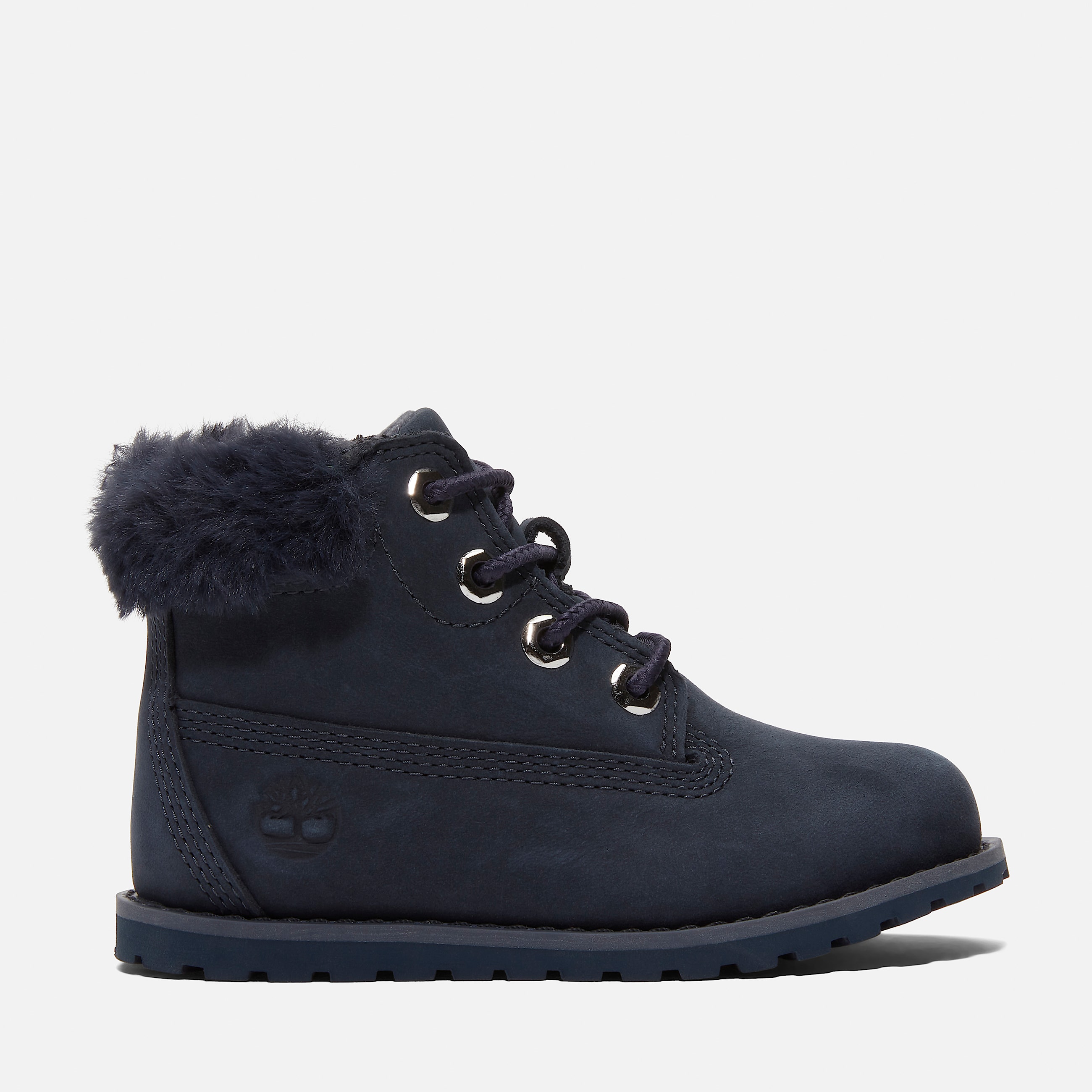 Toddler Pokey Pine 6Inch SideZip Boot TBL Navy Nubuck HERO