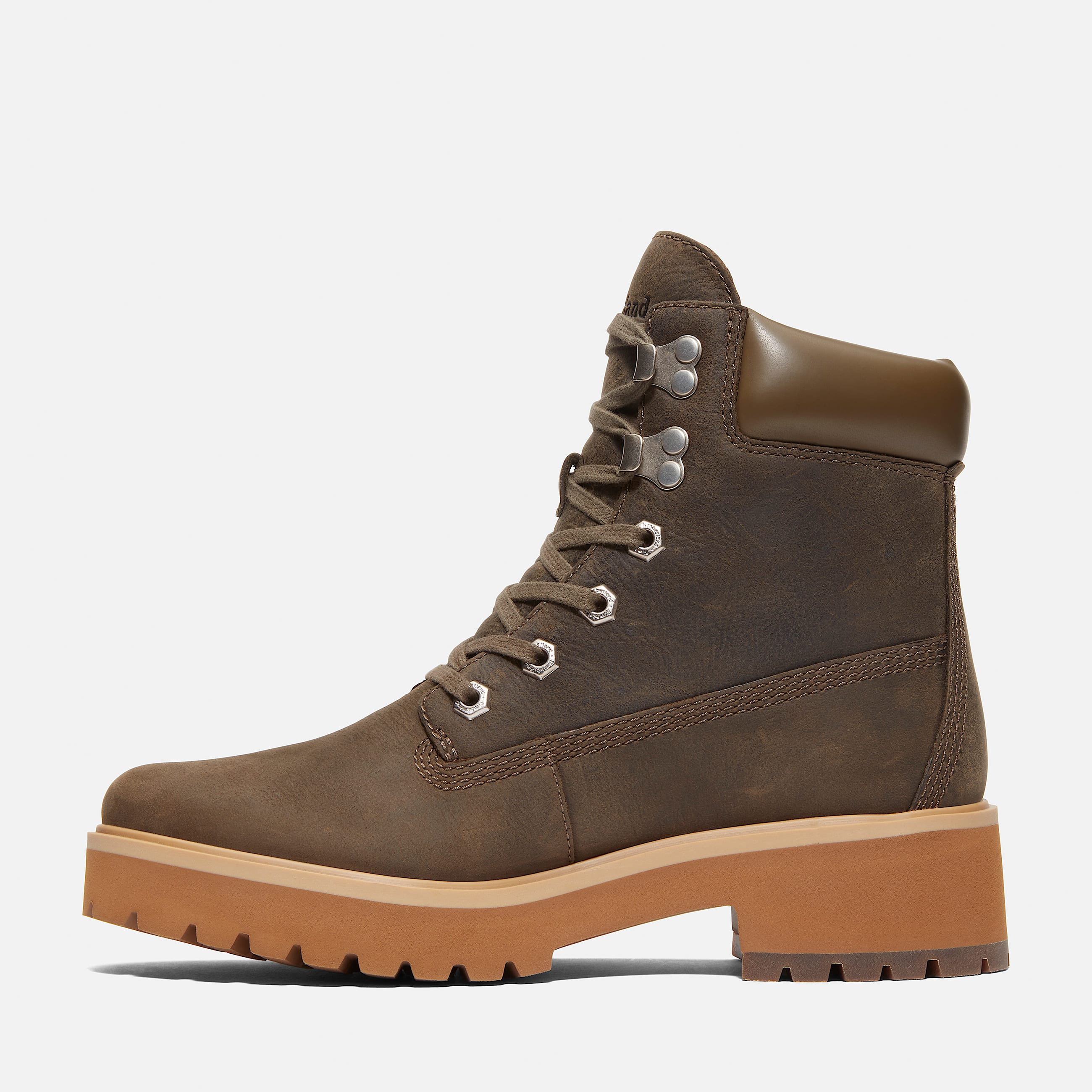 Womens Carnaby Cool Mid LaceUp Boot TBL Olive FullGrain ALT6