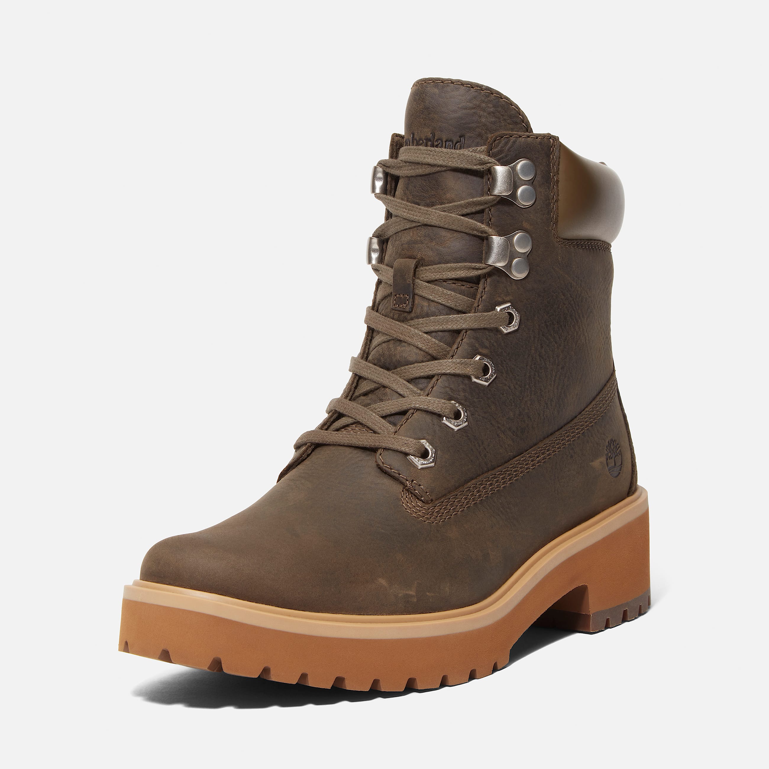 Womens Carnaby Cool Mid LaceUp Boot TBL Olive FullGrain ALT9