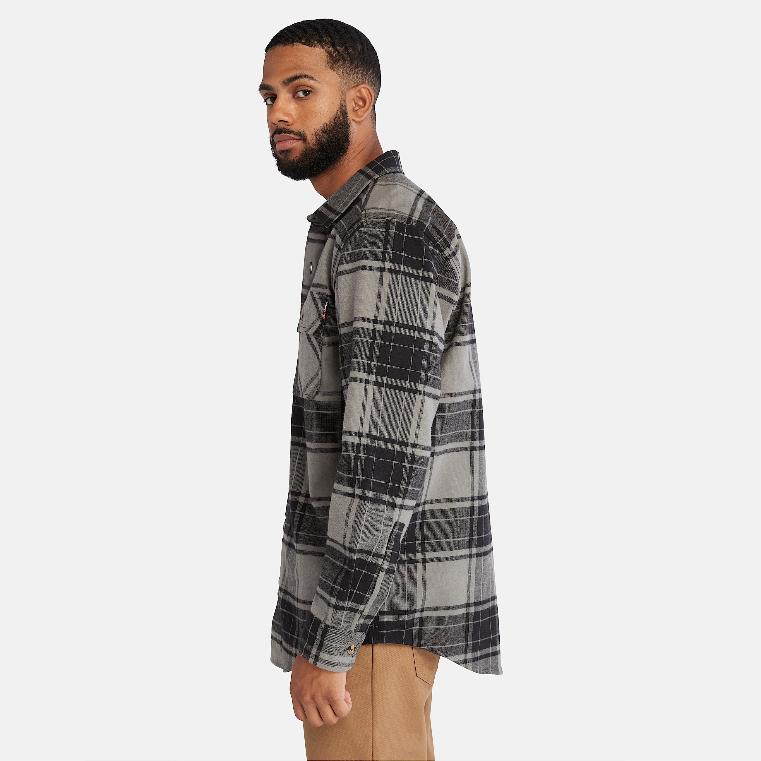 Men's Woodfort Heavyweight Flannel Work Shirt