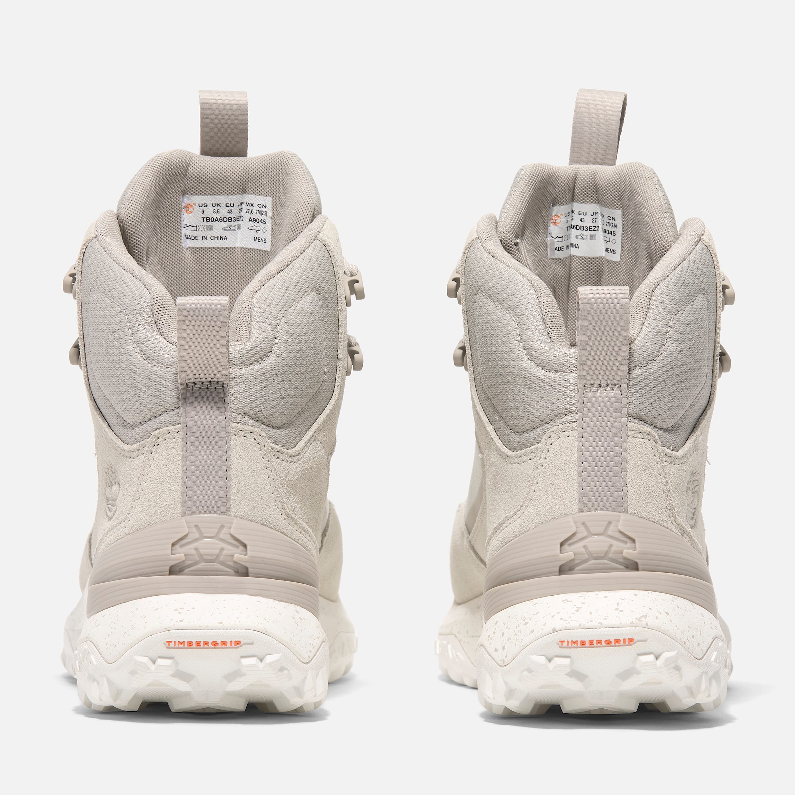 Mens Motion Access Mid Waterproof Hiking Boot TBL White Suede ALT5