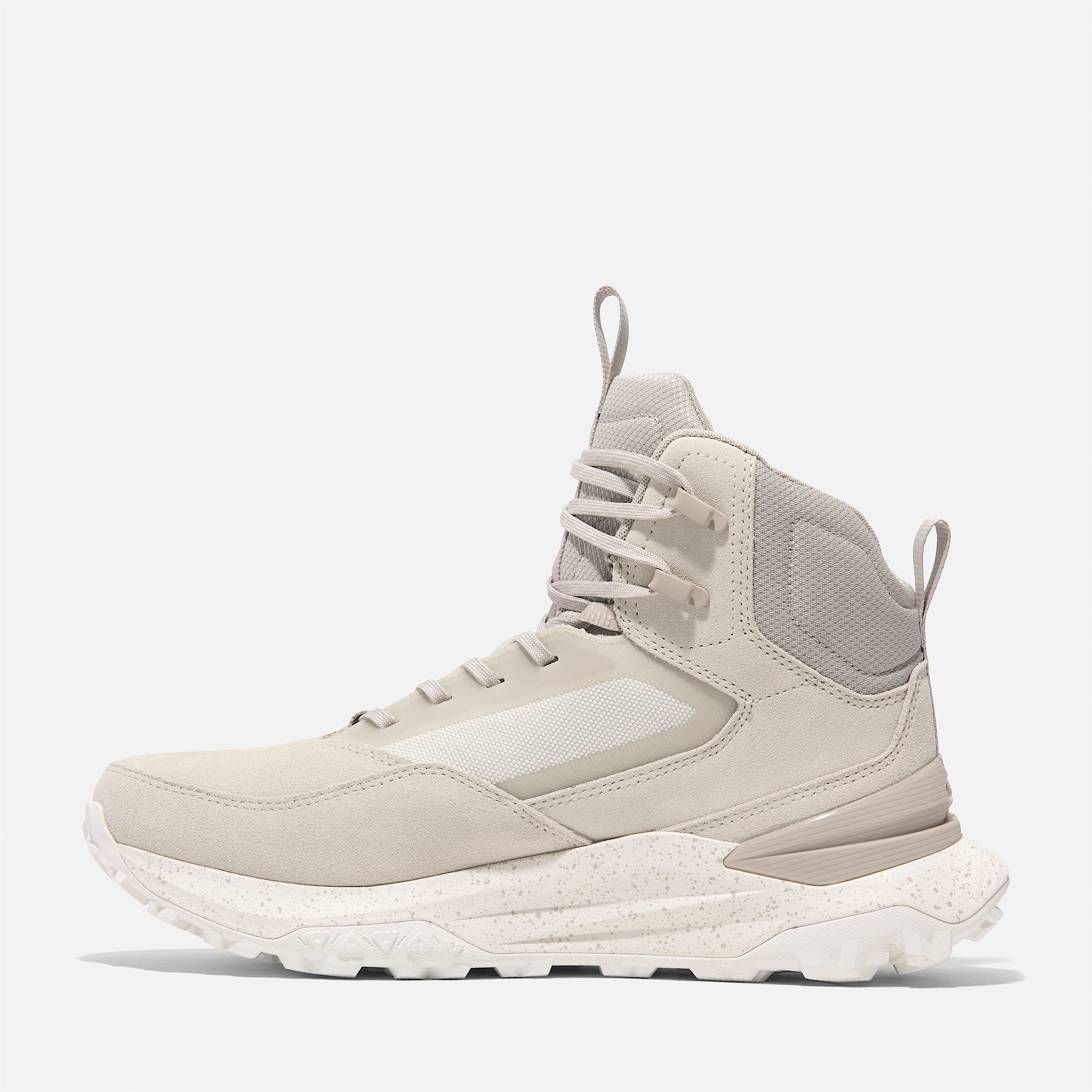 Mens Motion Access Mid Waterproof Hiking Boot TBL White Suede ALT6